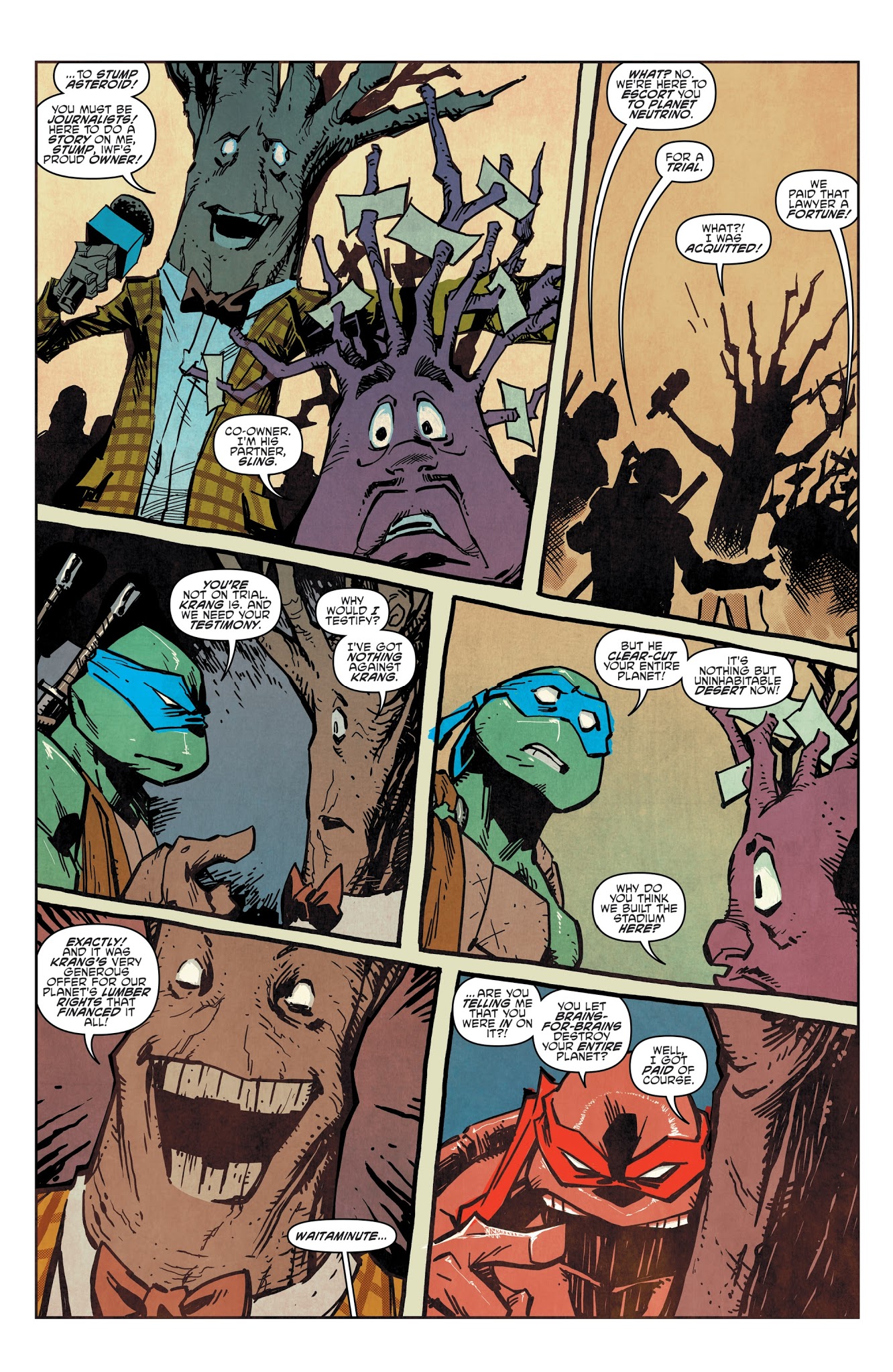 Read online Teenage Mutant Ninja Turtles: Dimension X comic -  Issue #3 - 6