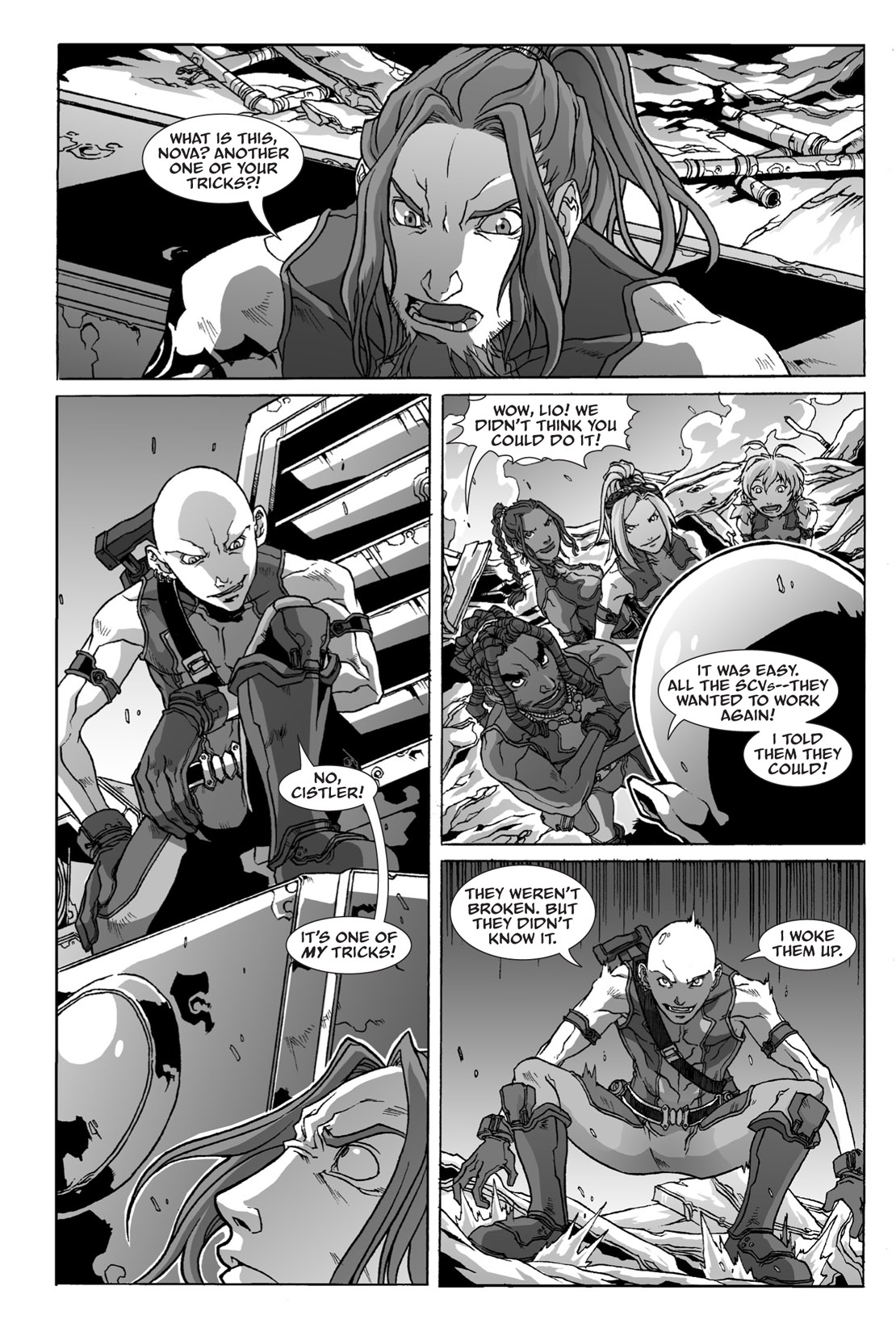 Read online StarCraft: Ghost Academy comic -  Issue # TPB 2 - 163