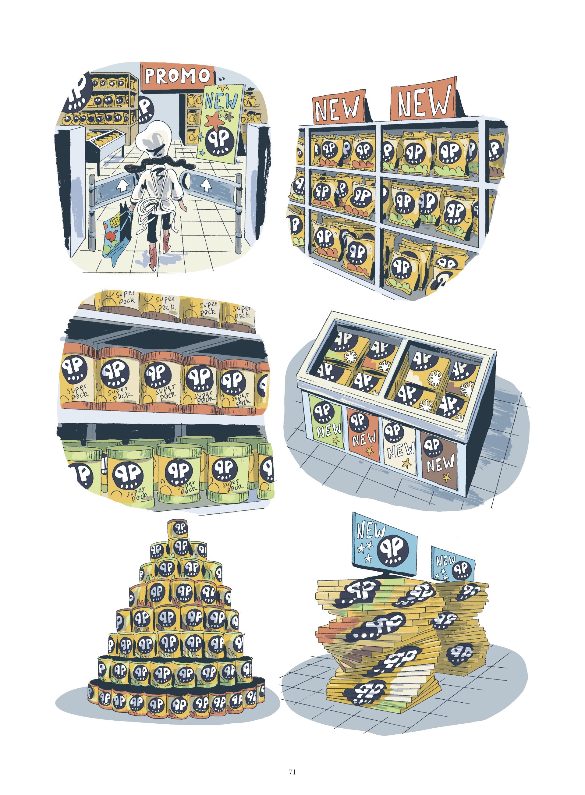 Read online Yasmina and the Potato Eaters comic -  Issue #1 - 73
