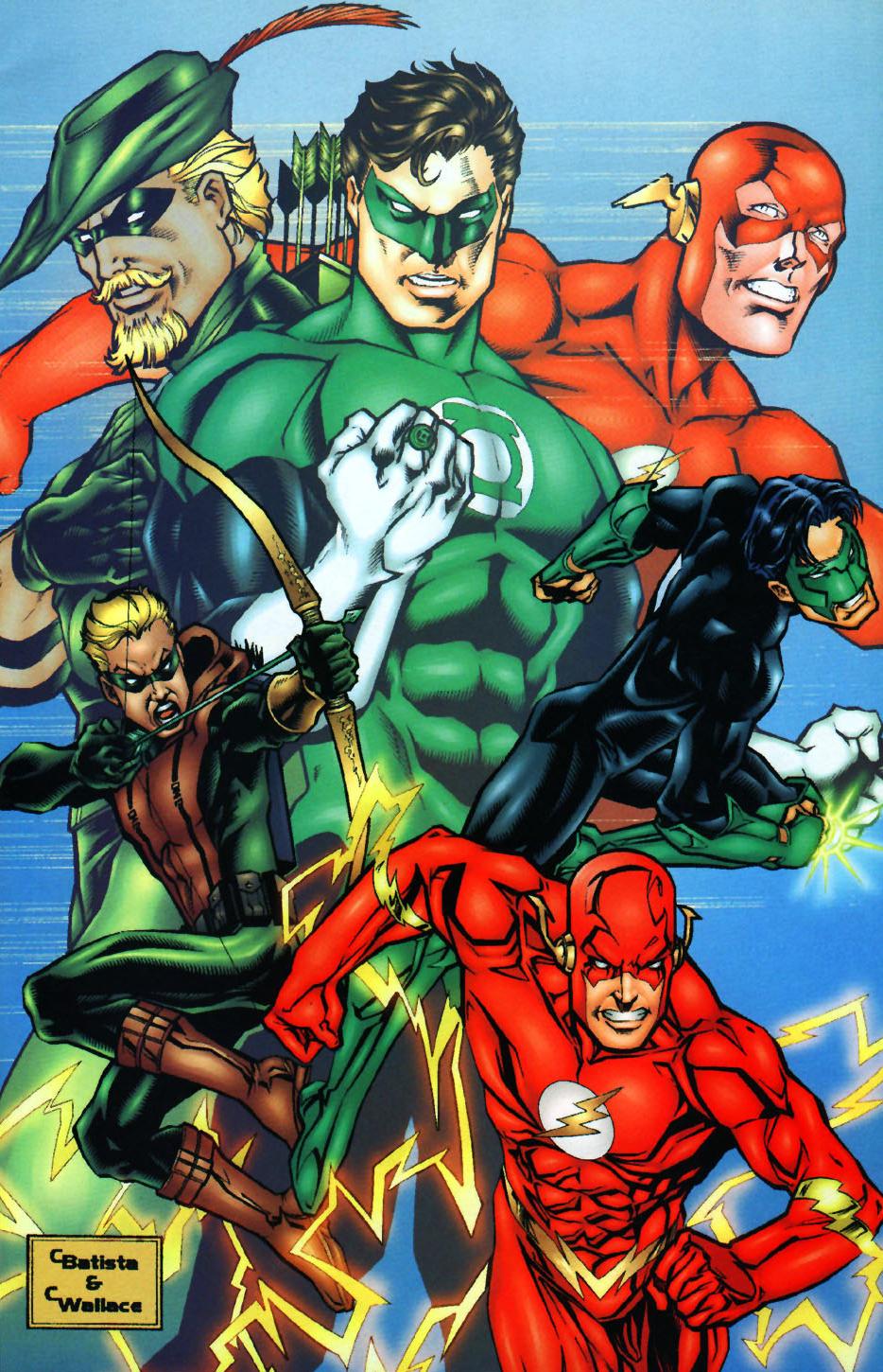 Read online JLA Gallery comic -  Issue # Full - 5