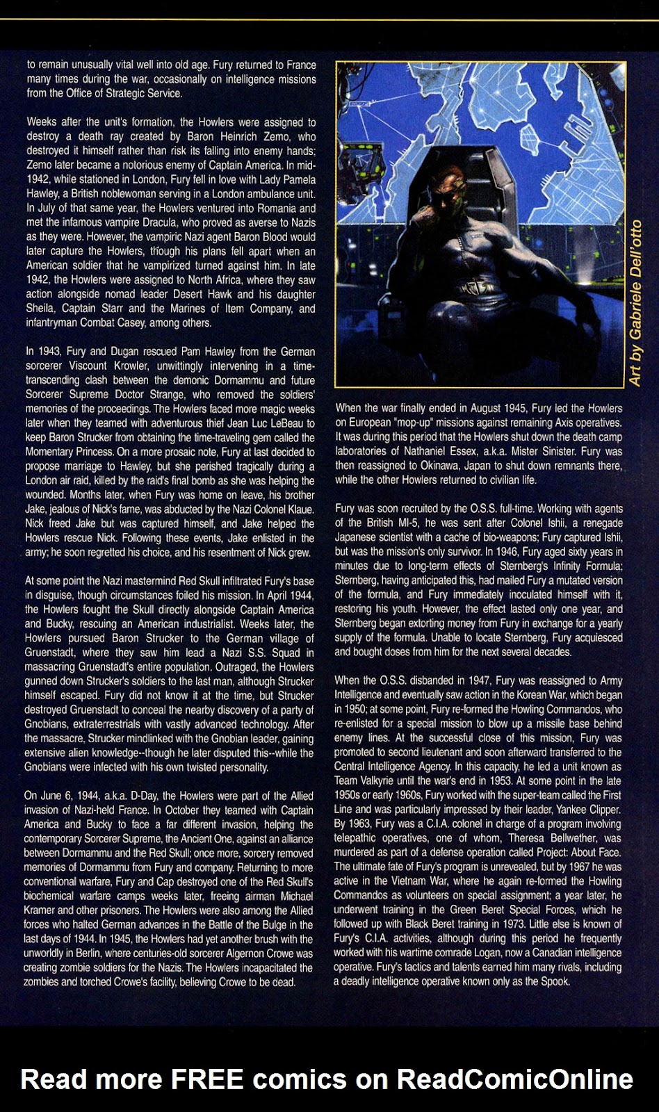 The Official Handbook of the Marvel Universe: Marvel Knights issue Full - Page 21