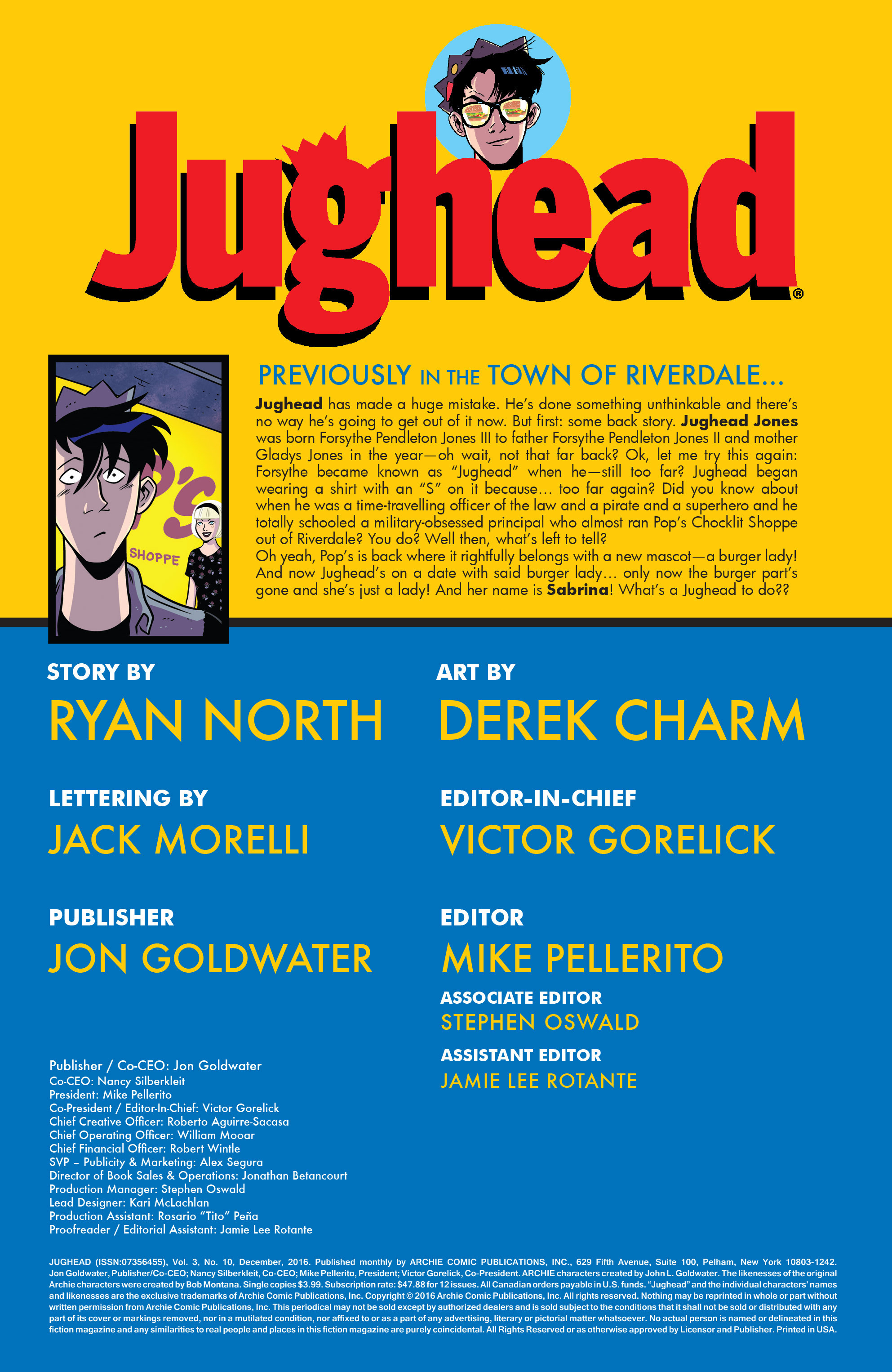 Read online Jughead (2015) comic -  Issue #10 - 2
