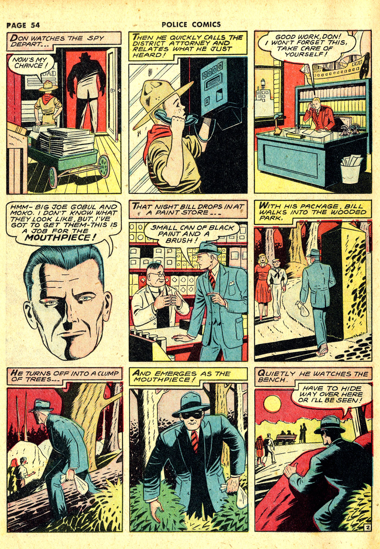 Read online Police Comics comic -  Issue #10 - 57