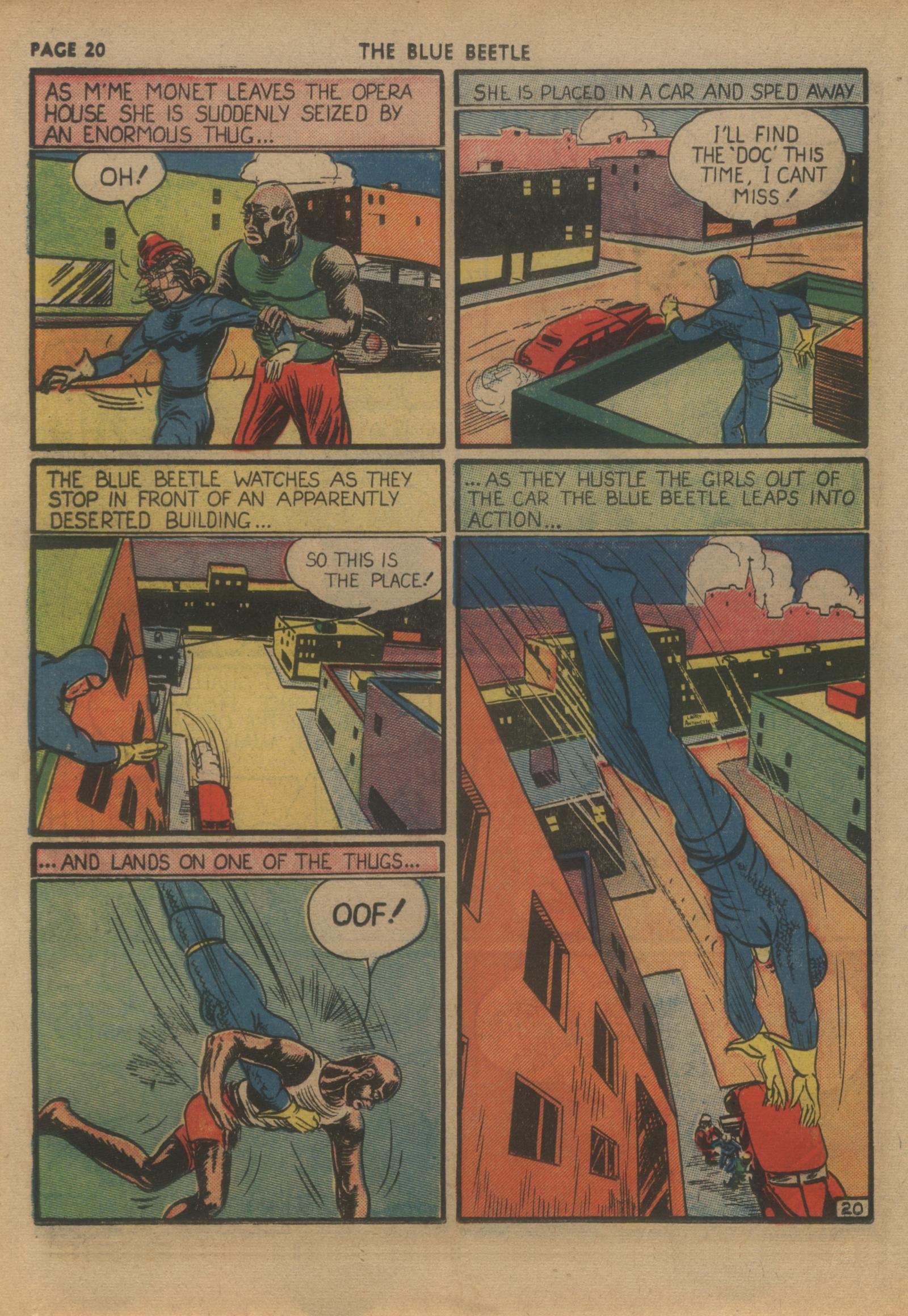 Read online The Blue Beetle comic -  Issue #3 - 22