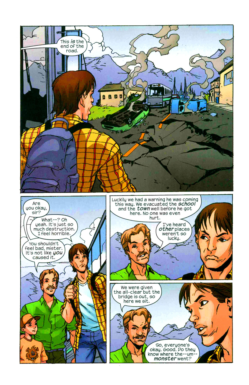 Read online Marvel Age Hulk comic -  Issue #4 - 5