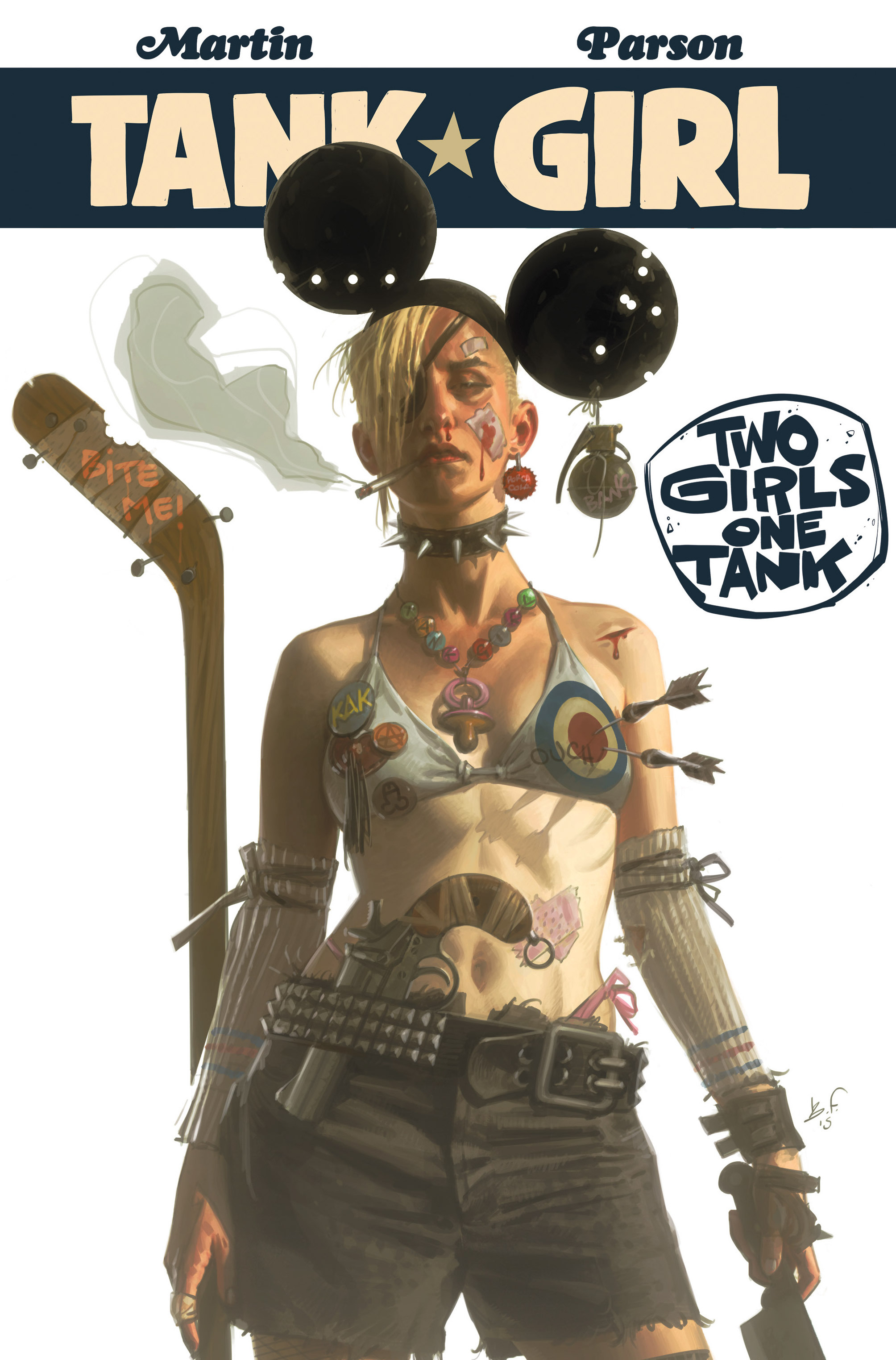 Read online Tank Girl: Two Girls, One Tank comic -  Issue #1 - 2