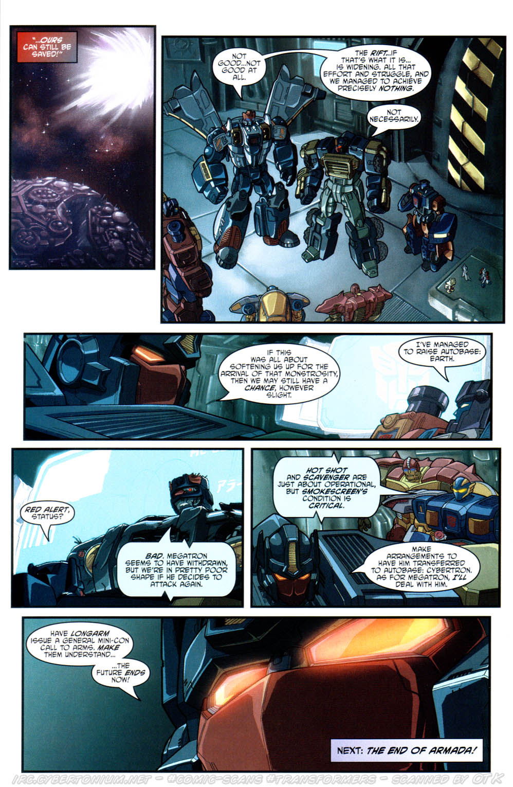 Read online Transformers Armada comic -  Issue #17 - 24