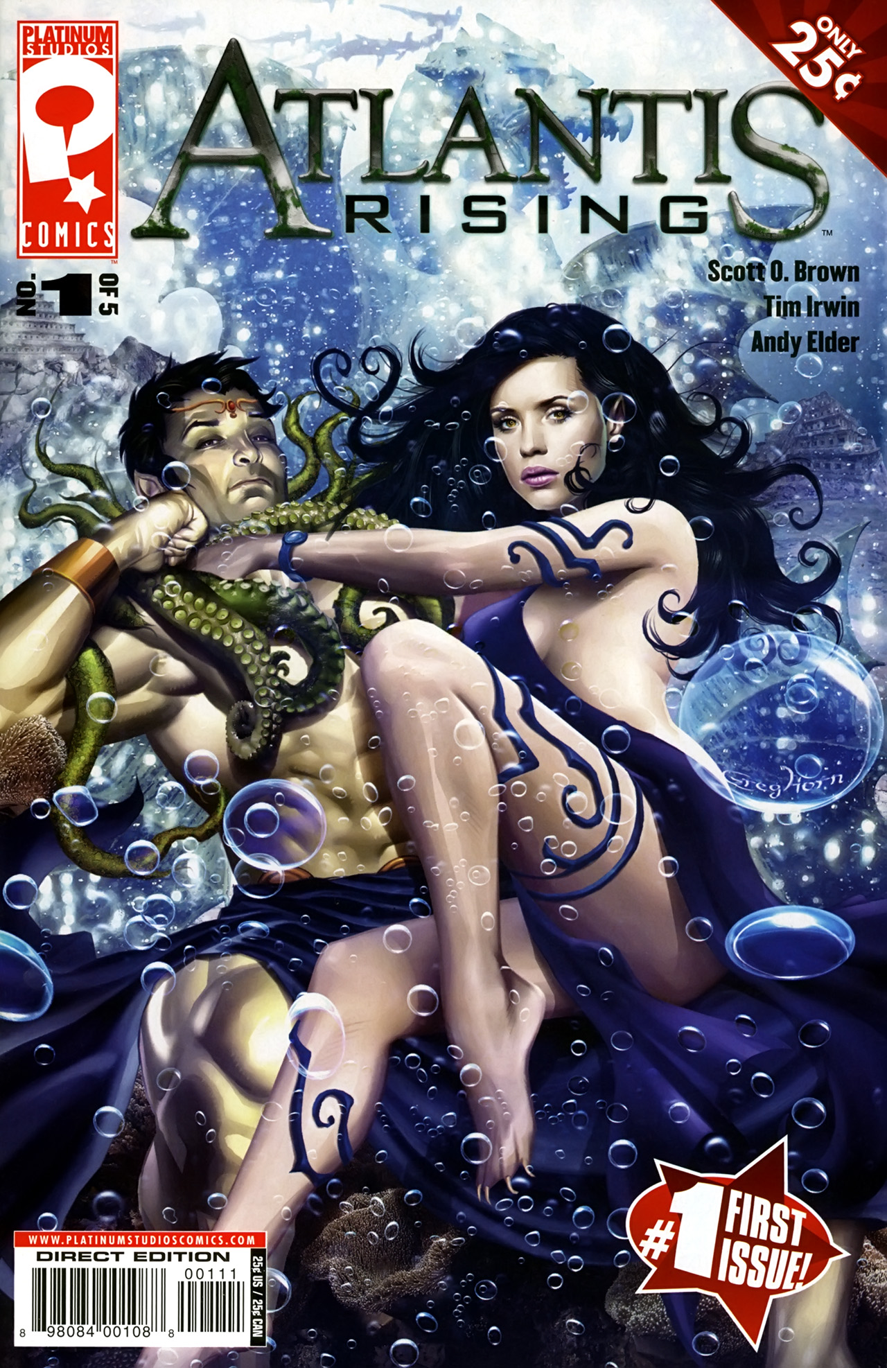 Read online Atlantis Rising comic -  Issue #1 - 1
