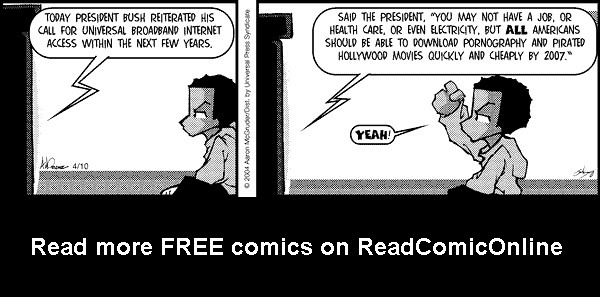 Read online The Boondocks Collection comic -  Issue # Year 2004 - 100