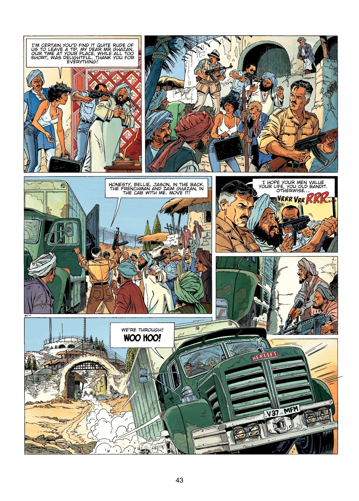 Read online Wayne Shelton comic -  Issue #1 - 43