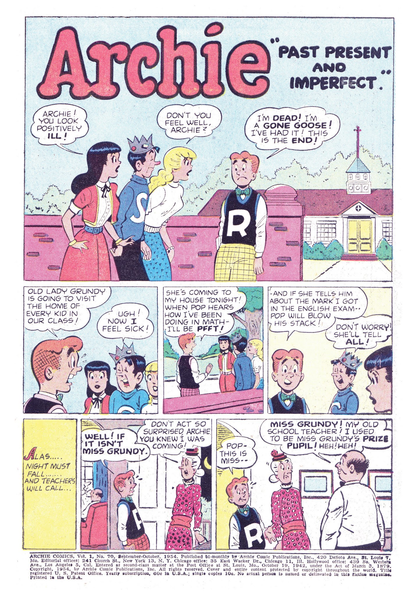 Read online Archie Comics comic -  Issue #070 - 2