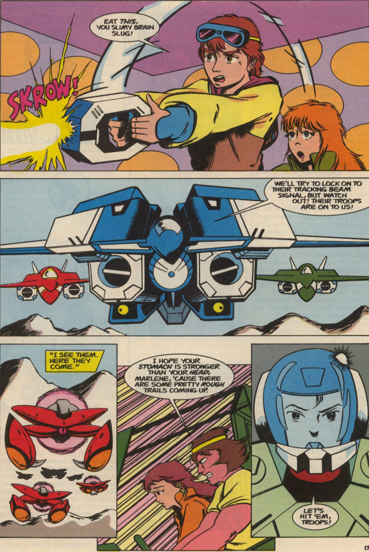 Read online Robotech The New Generation comic -  Issue #12 - 22