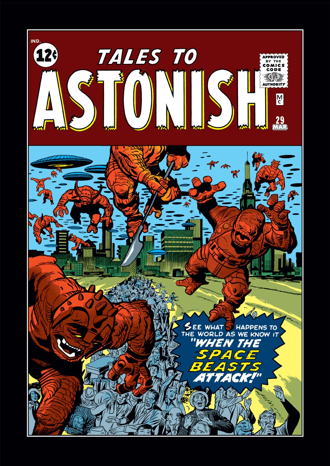 Read online Tales to Astonish (1959) comic -  Issue #29 - 1