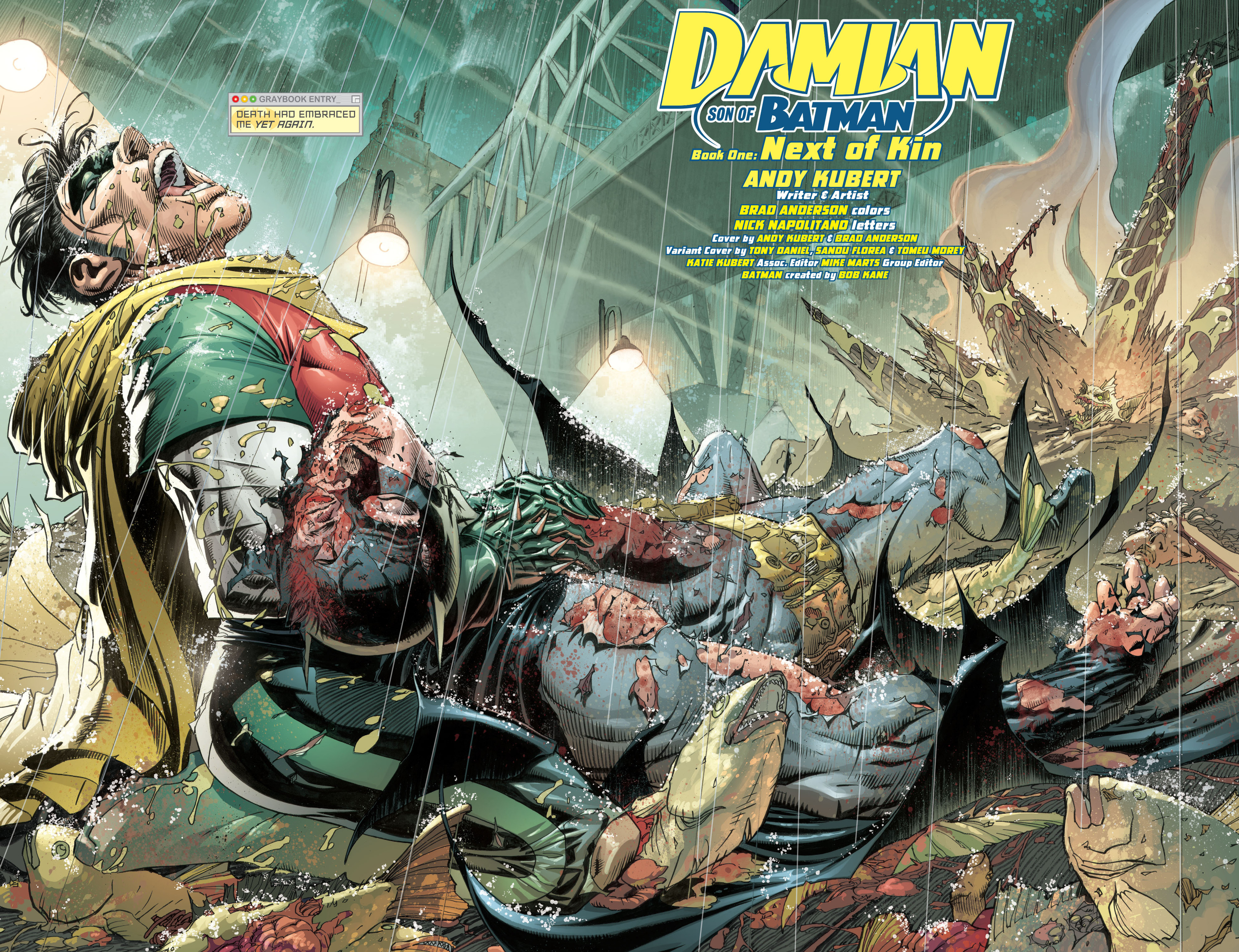 Read online Damian: Son of Batman comic -  Issue #1 - 9