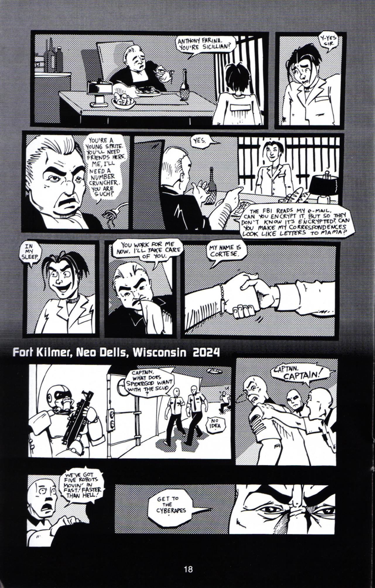 Read online La Cosa Nostroid comic -  Issue #1 - 20