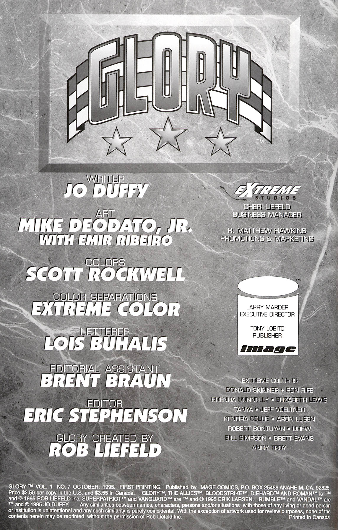 Read online Glory comic -  Issue #7 - 2