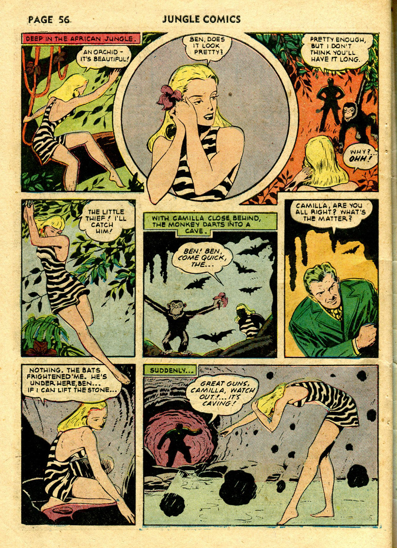 Read online Jungle Comics comic -  Issue #28 - 59
