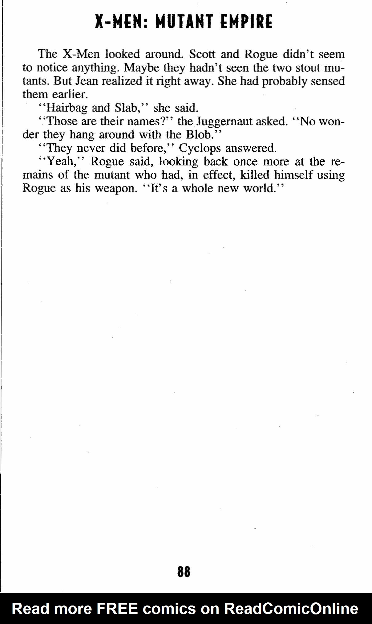 Read online X-Men: Mutant Empire comic -  Issue # TPB 3 (Part 1) - 87