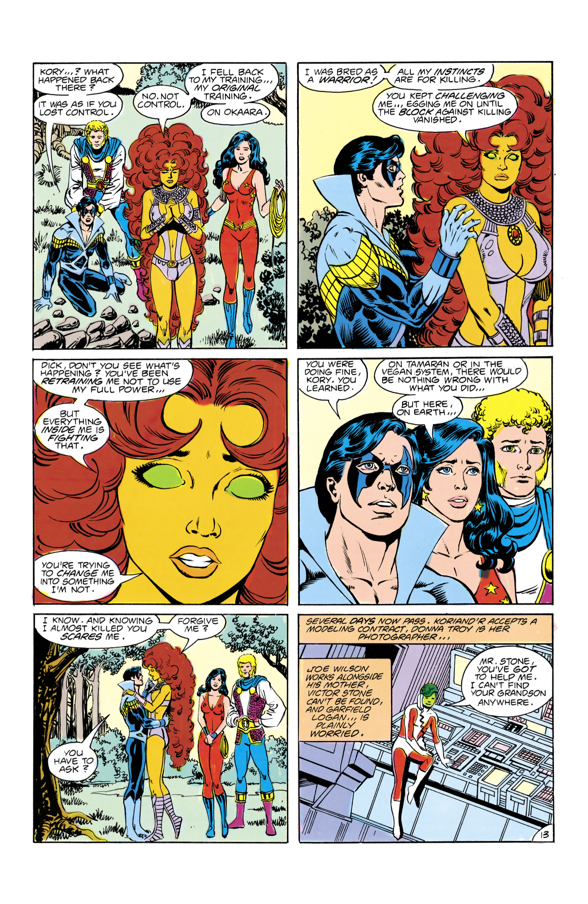 Read online Tales of the Teen Titans comic -  Issue #57 - 13