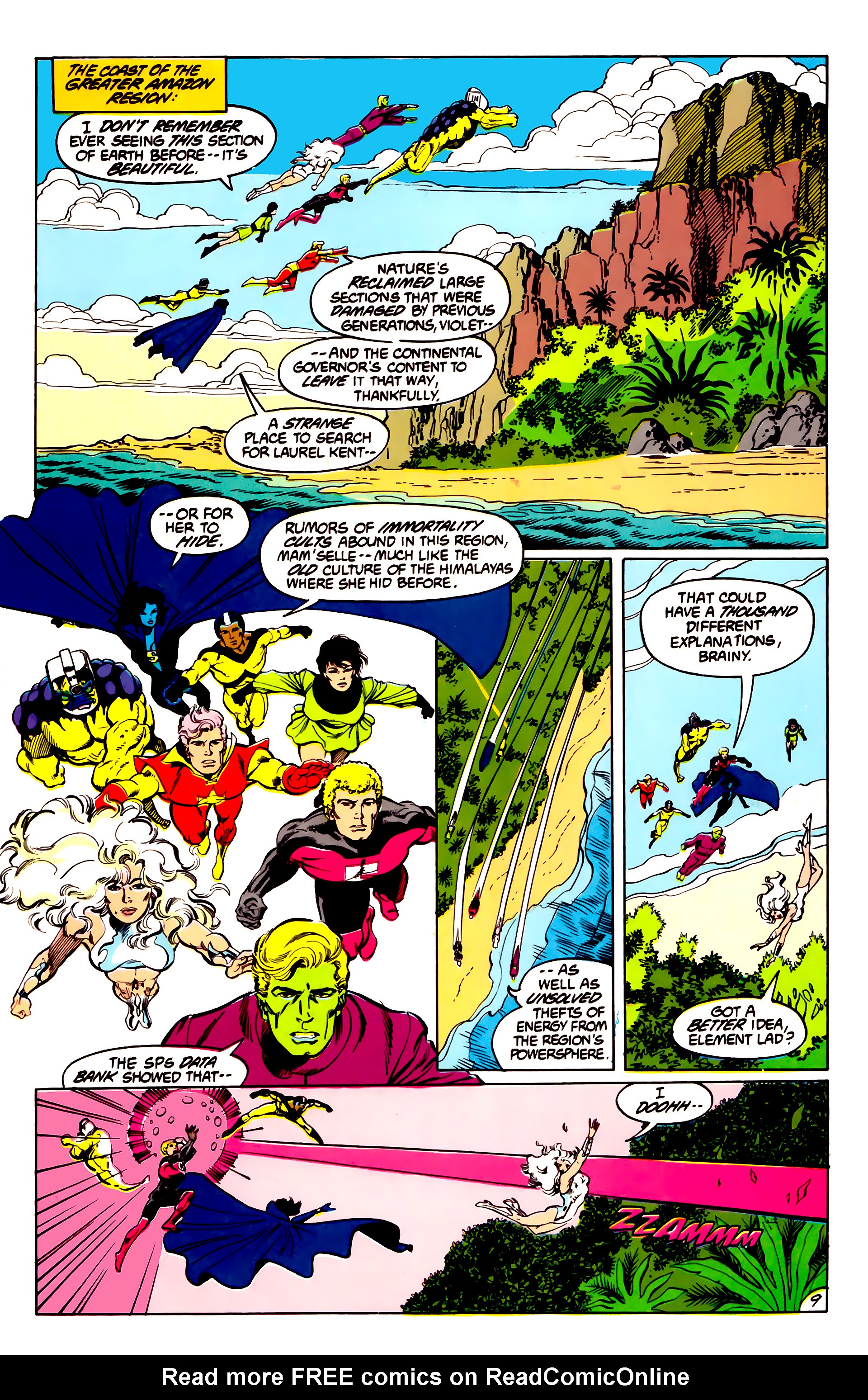 Read online Legion of Super-Heroes (1984) comic -  Issue #43 - 10