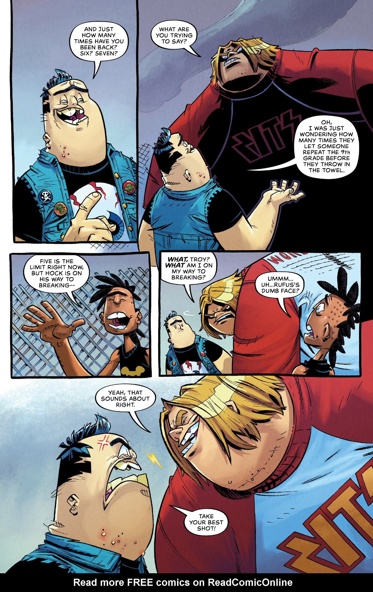 Read online Bully Wars comic -  Issue #3 - 14