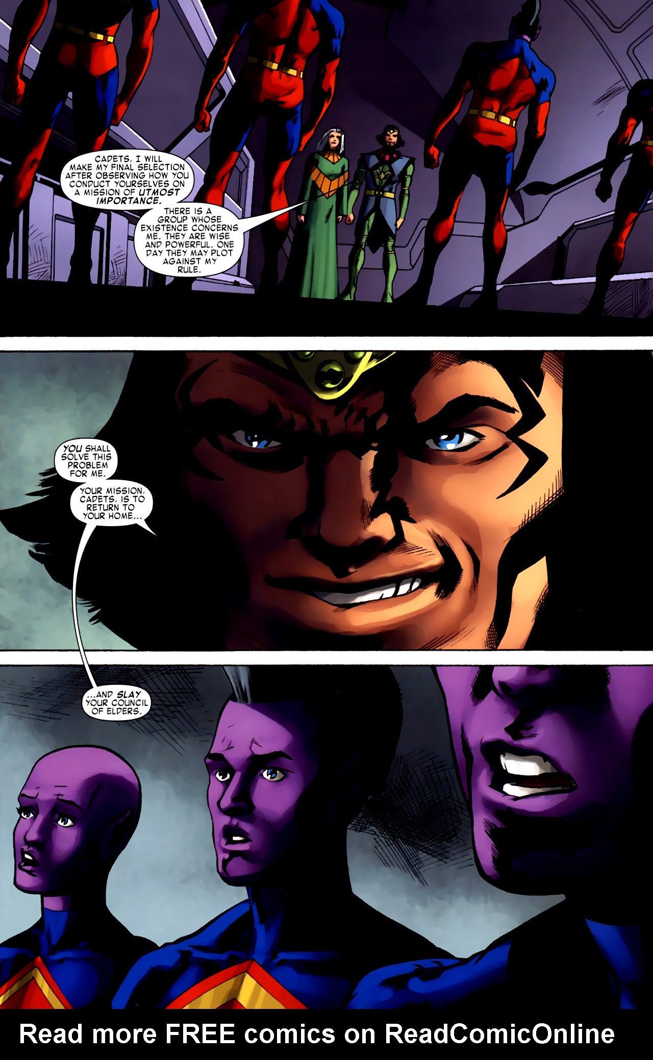 Read online War of Kings: Warriors comic -  Issue #1 - 10