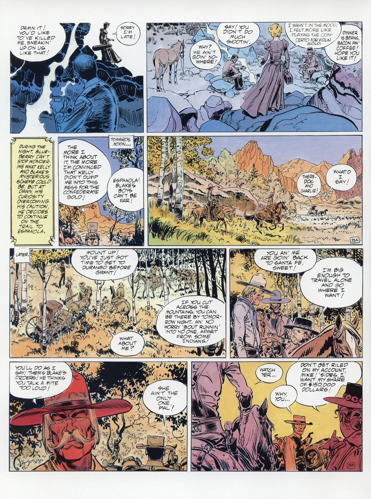 Read online Epic Graphic Novel: Blueberry comic -  Issue #2 - 108