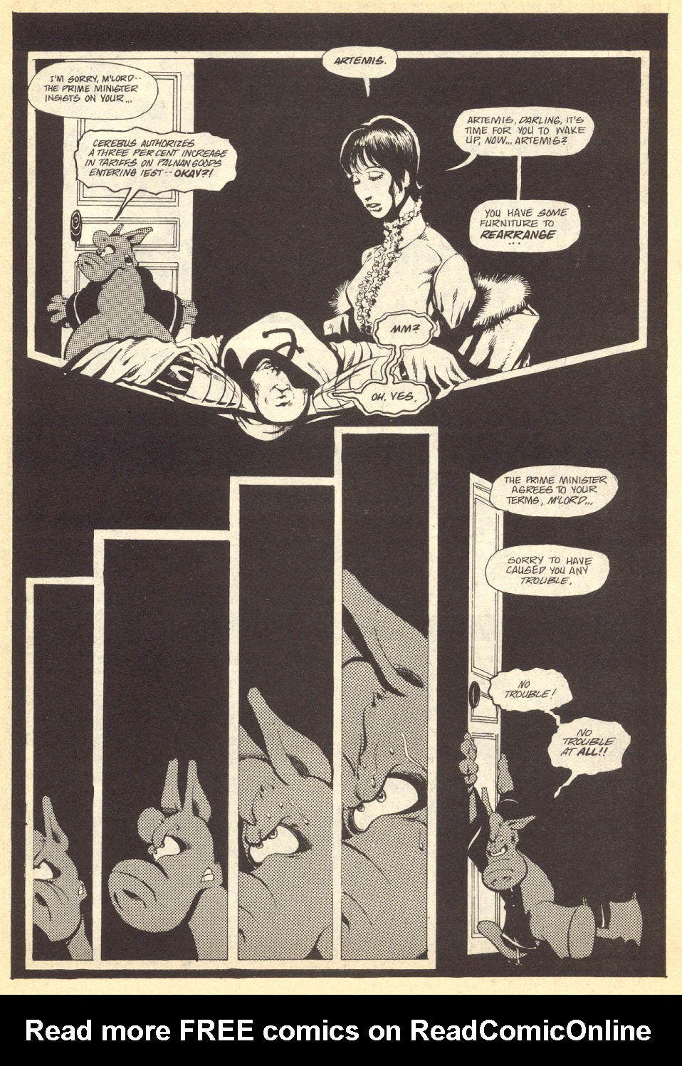 Read online Cerebus comic -  Issue #32 - 7