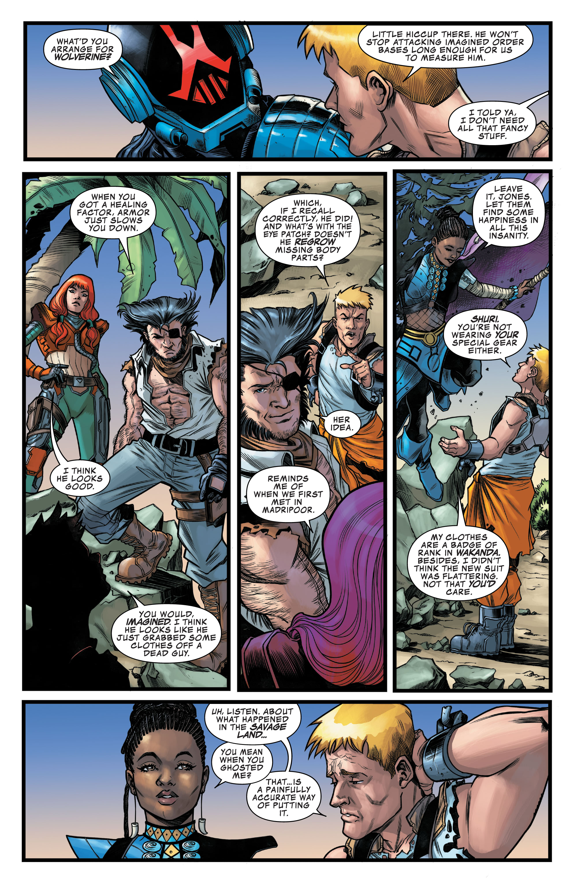 Read online Fortnite X Marvel: Zero War comic -  Issue #5 - 7