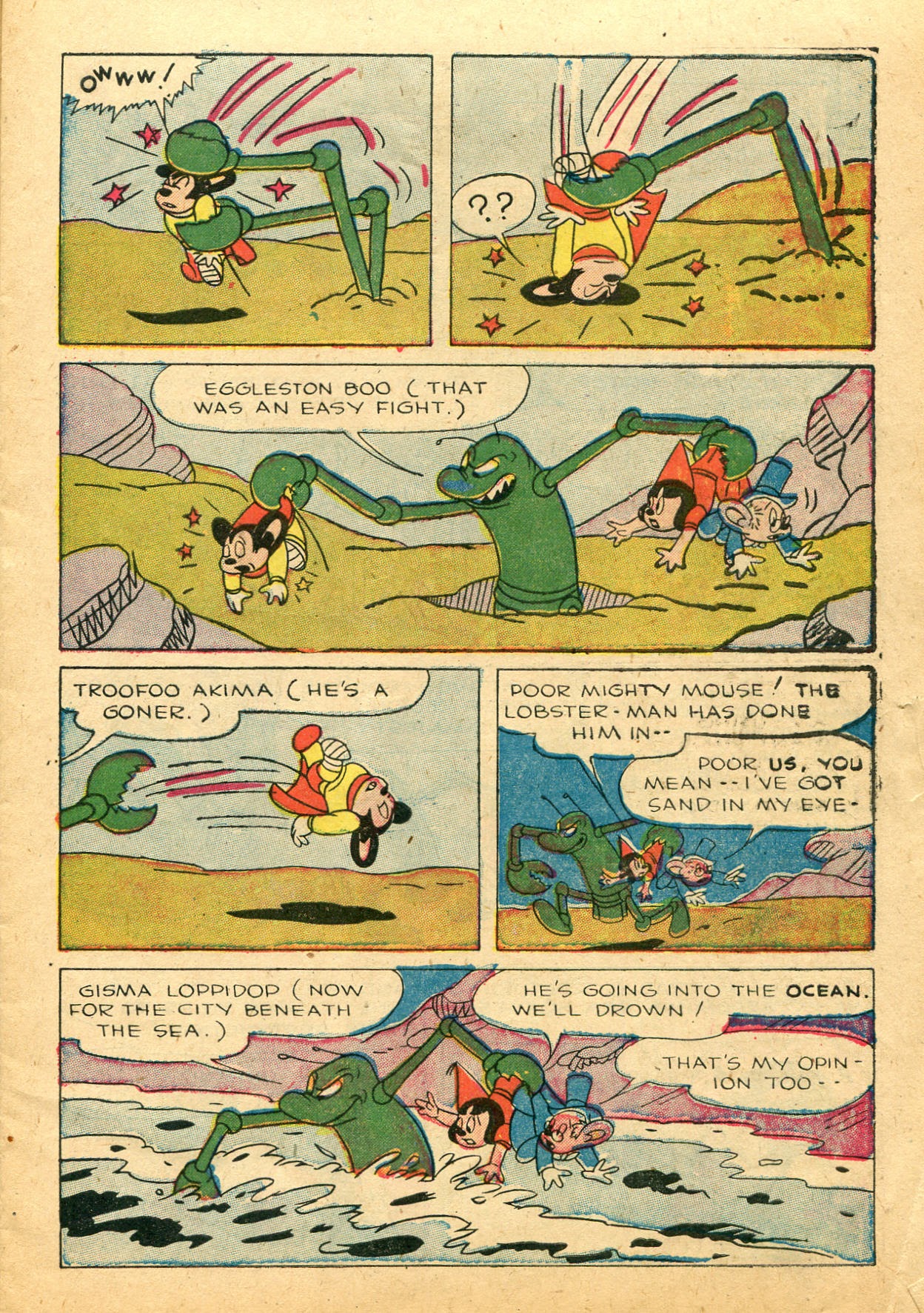 Read online Paul Terry's Mighty Mouse Comics comic -  Issue #47 - 9