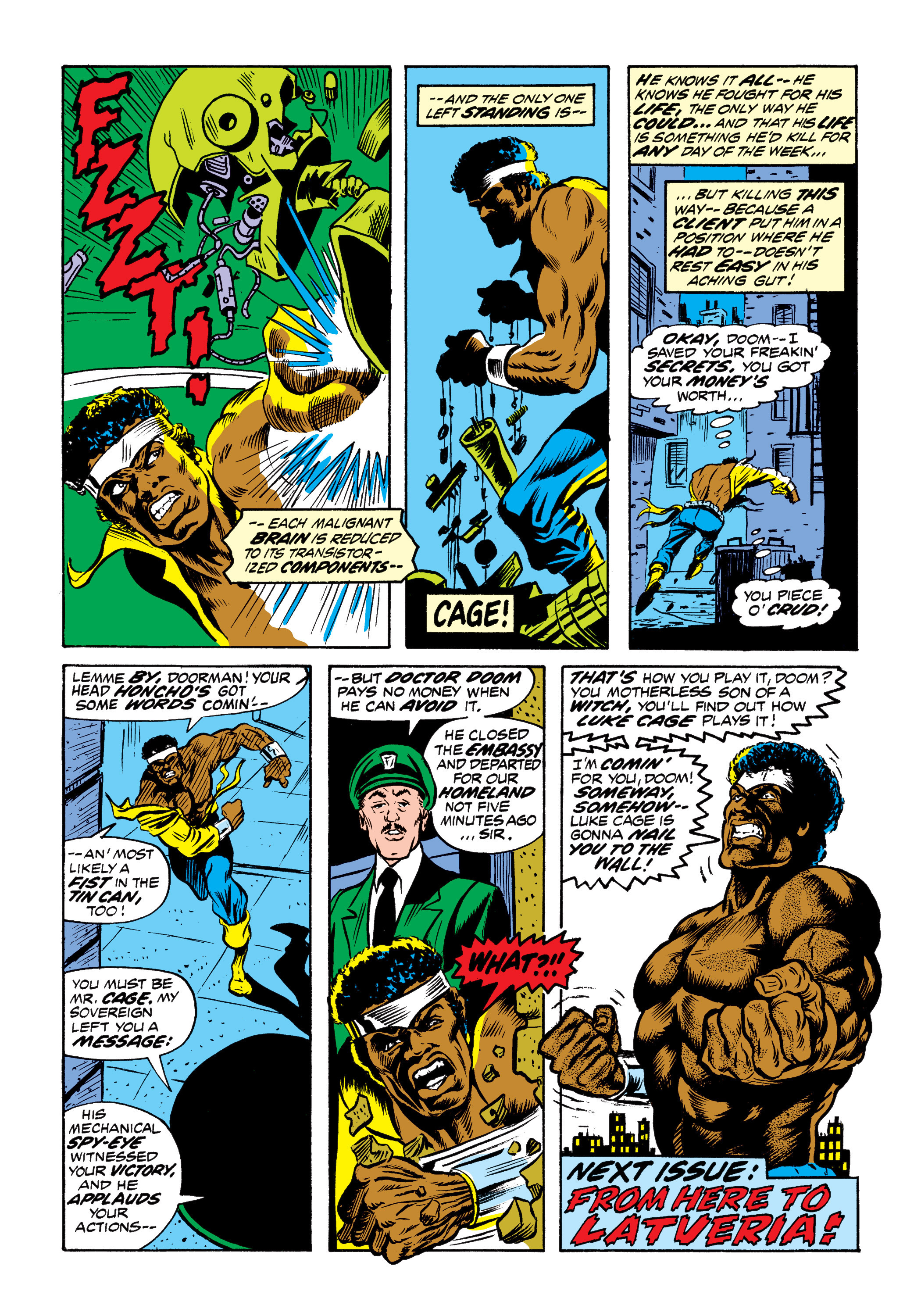 Read online Marvel Masterworks: Luke Cage, Hero For Hire comic -  Issue # TPB (Part 2) - 76