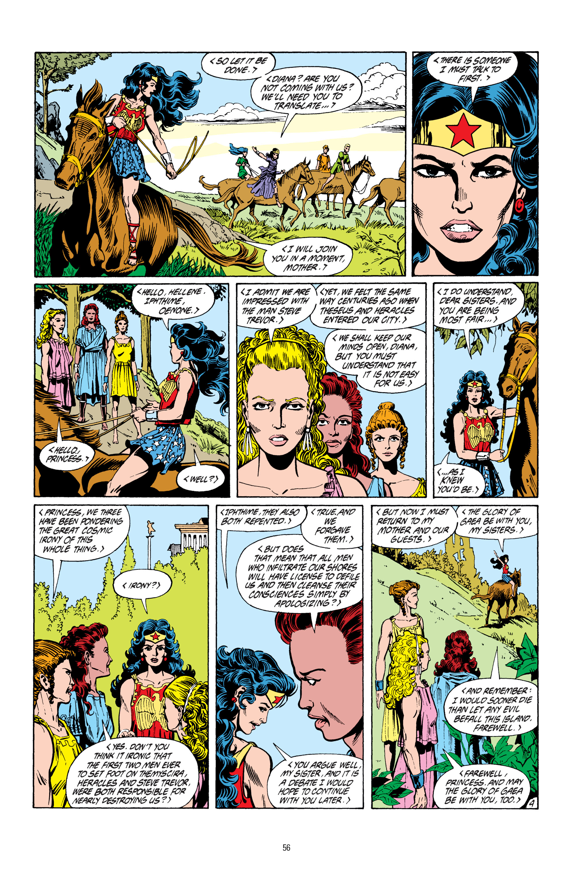 Read online Wonder Woman By George Pérez comic -  Issue # TPB 3 (Part 1) - 55