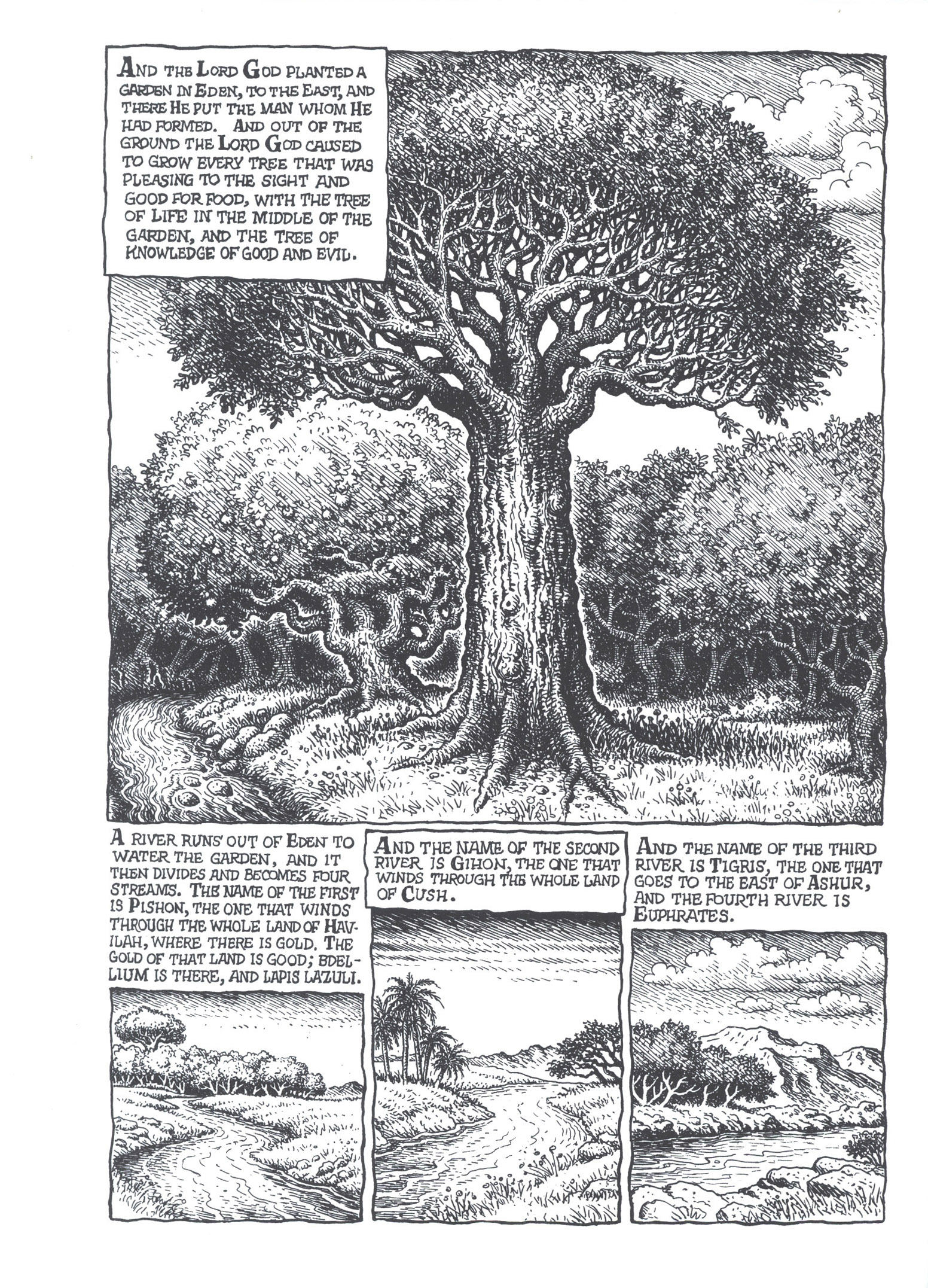 Read online The Book of Genesis Illustrated comic -  Issue # TPB (Part 1) - 17