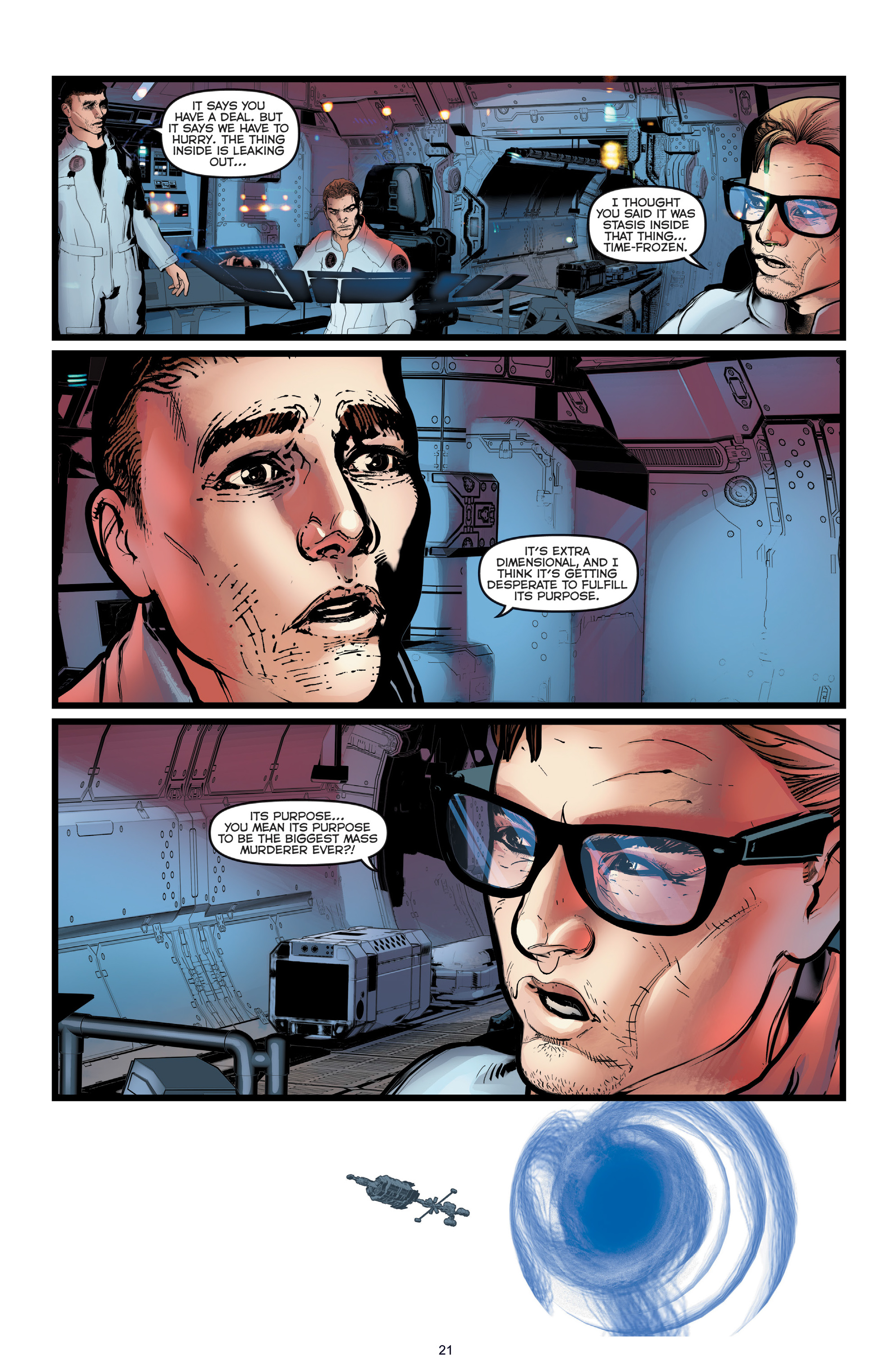 Read online Faster than Light comic -  Issue #10 - 23