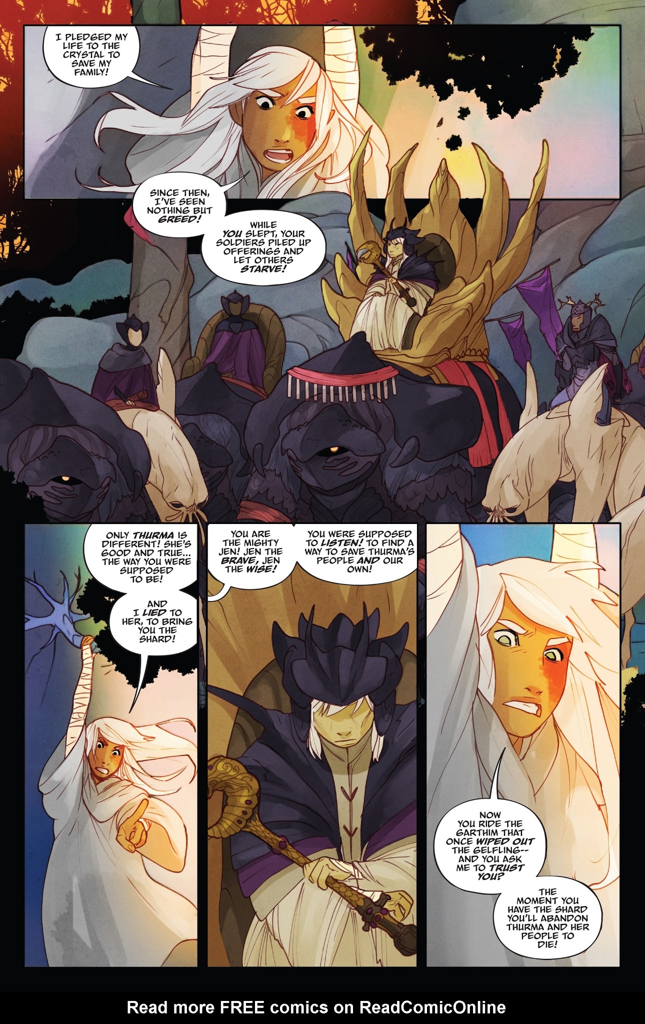 Read online The Power of the Dark Crystal comic -  Issue #5 - 15