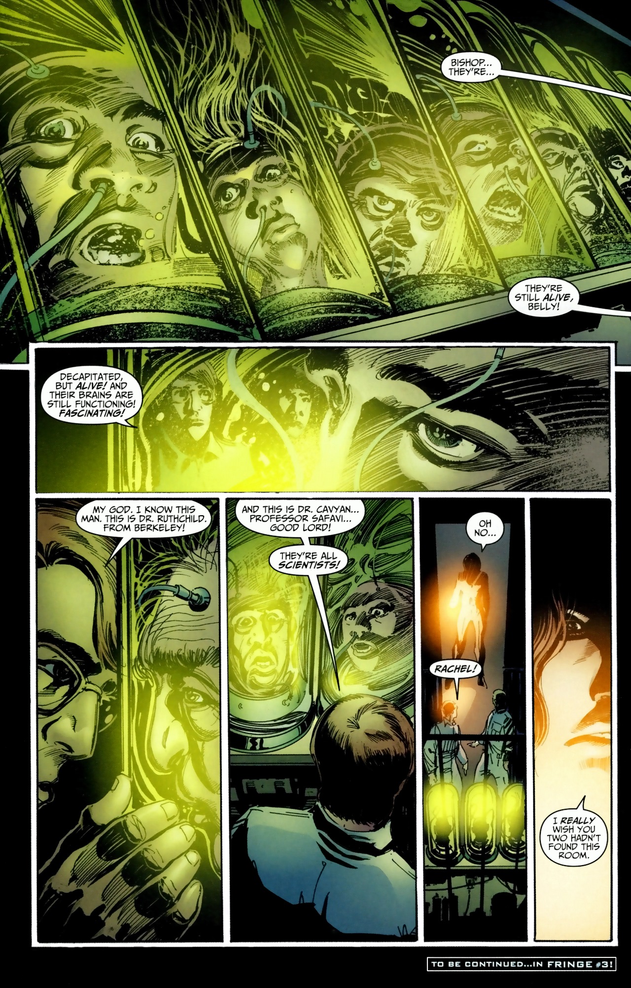 Read online Fringe comic -  Issue #2 - 12