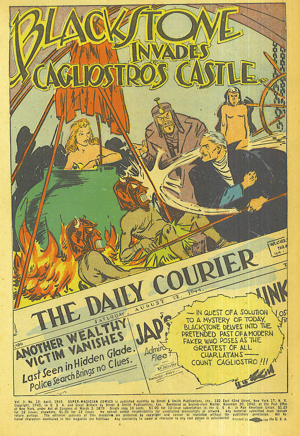 Read online Super-Magician Comics comic -  Issue #36 - 2