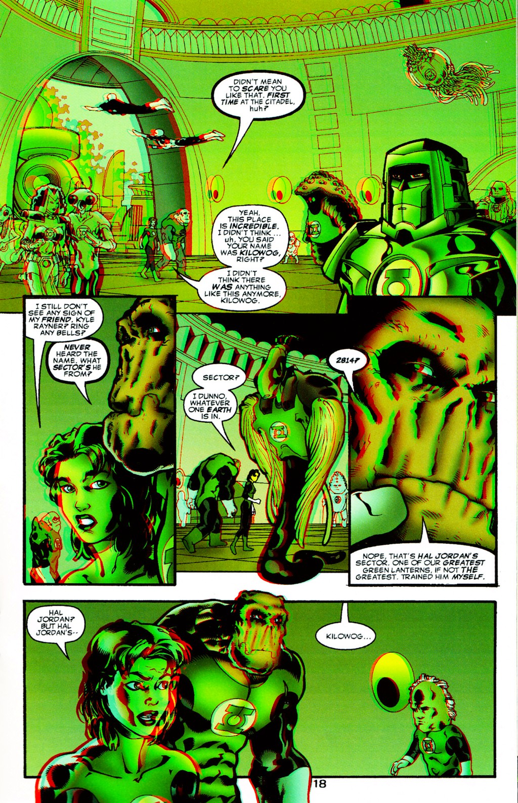 Read online Green Lantern 3-D comic -  Issue # Full - 18
