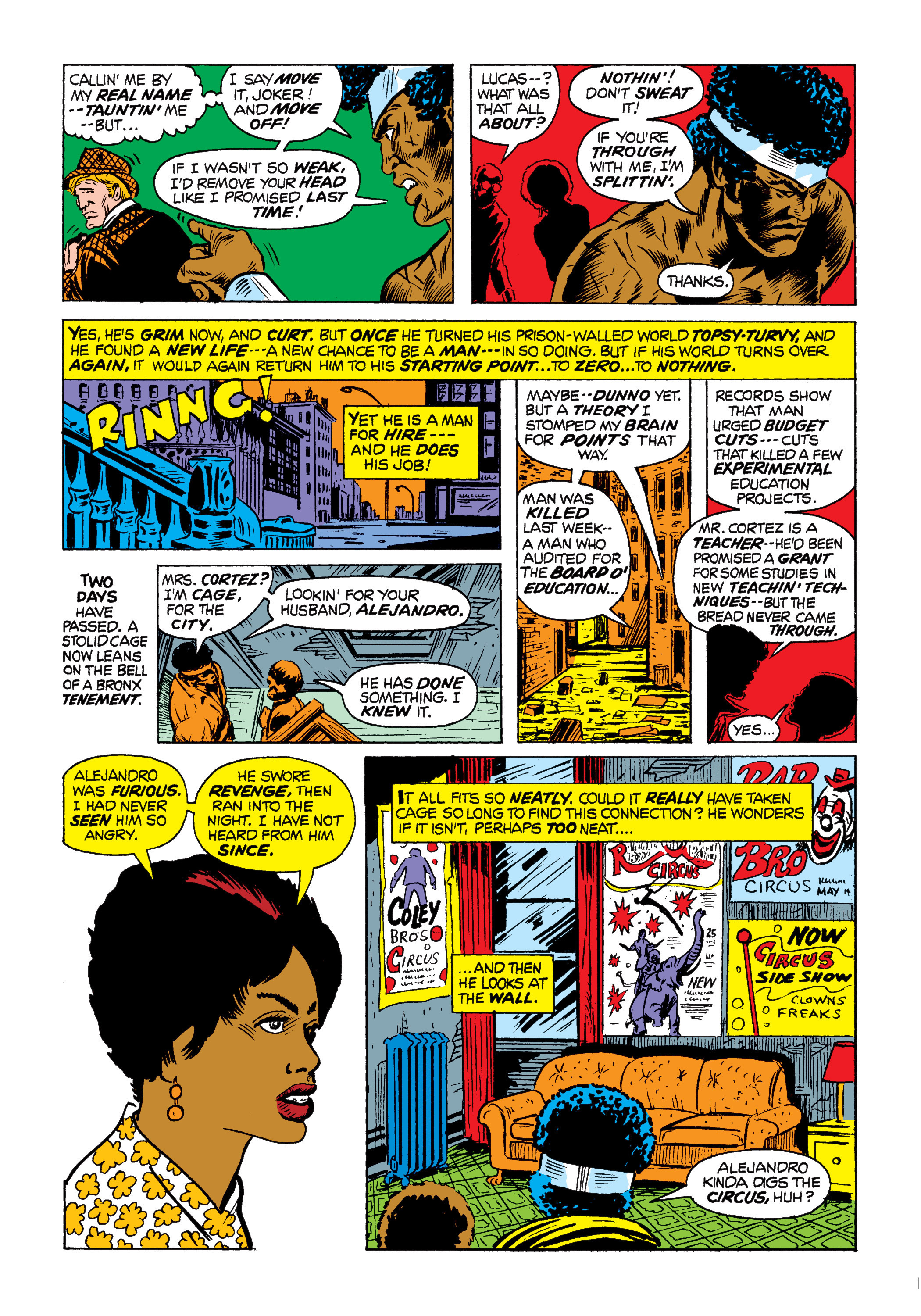 Read online Marvel Masterworks: Luke Cage, Hero For Hire comic -  Issue # TPB (Part 3) - 68