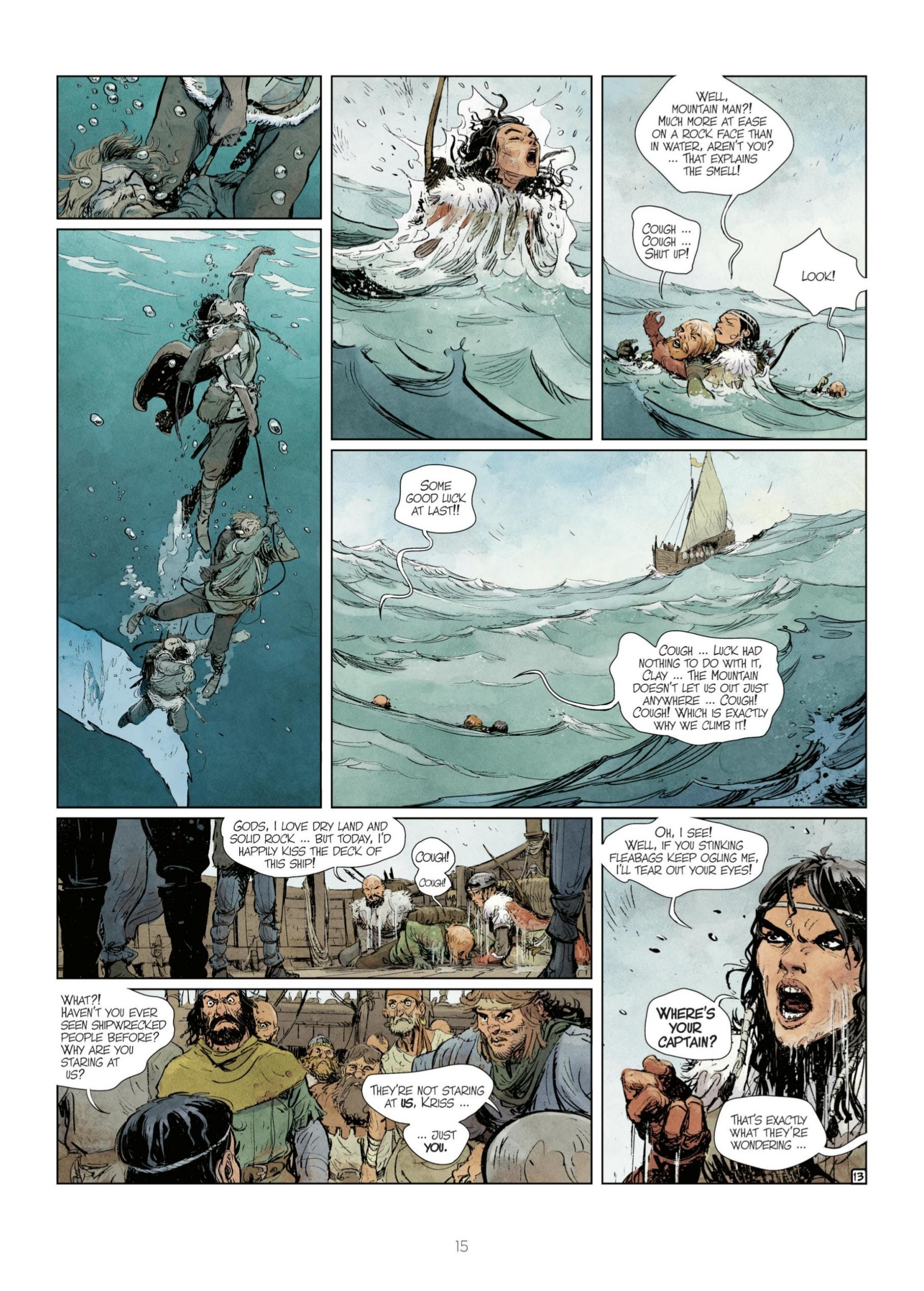 Read online Kriss of Valnor: The Mountain of Time comic -  Issue # Full - 17