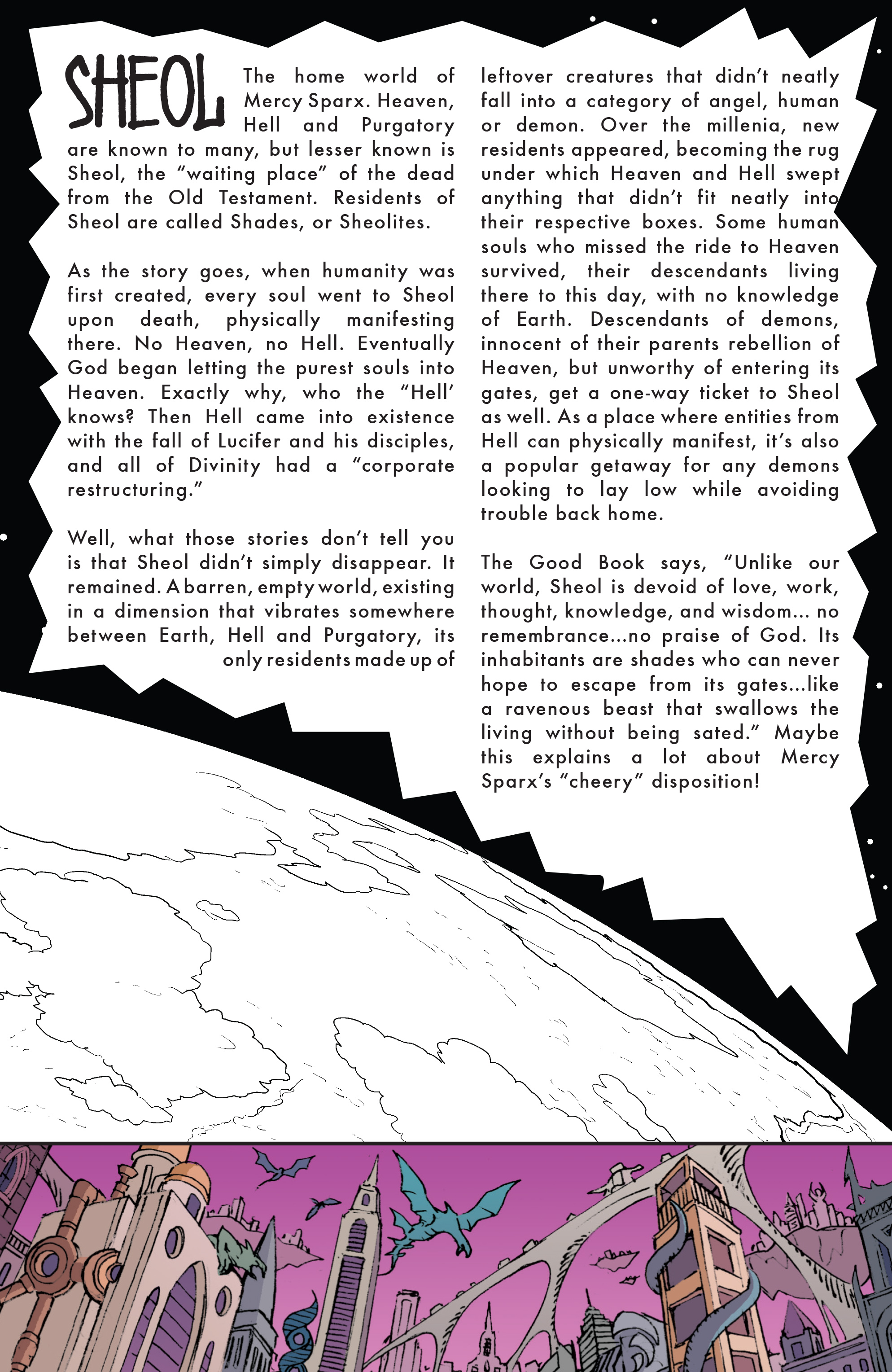 Read online Mercy Sparx (2013) comic -  Issue # _Special - Who The Fuck - 34