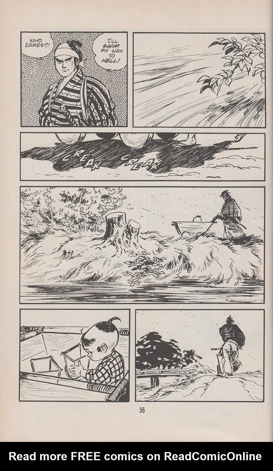 Read online Lone Wolf and Cub comic -  Issue #15 - 65