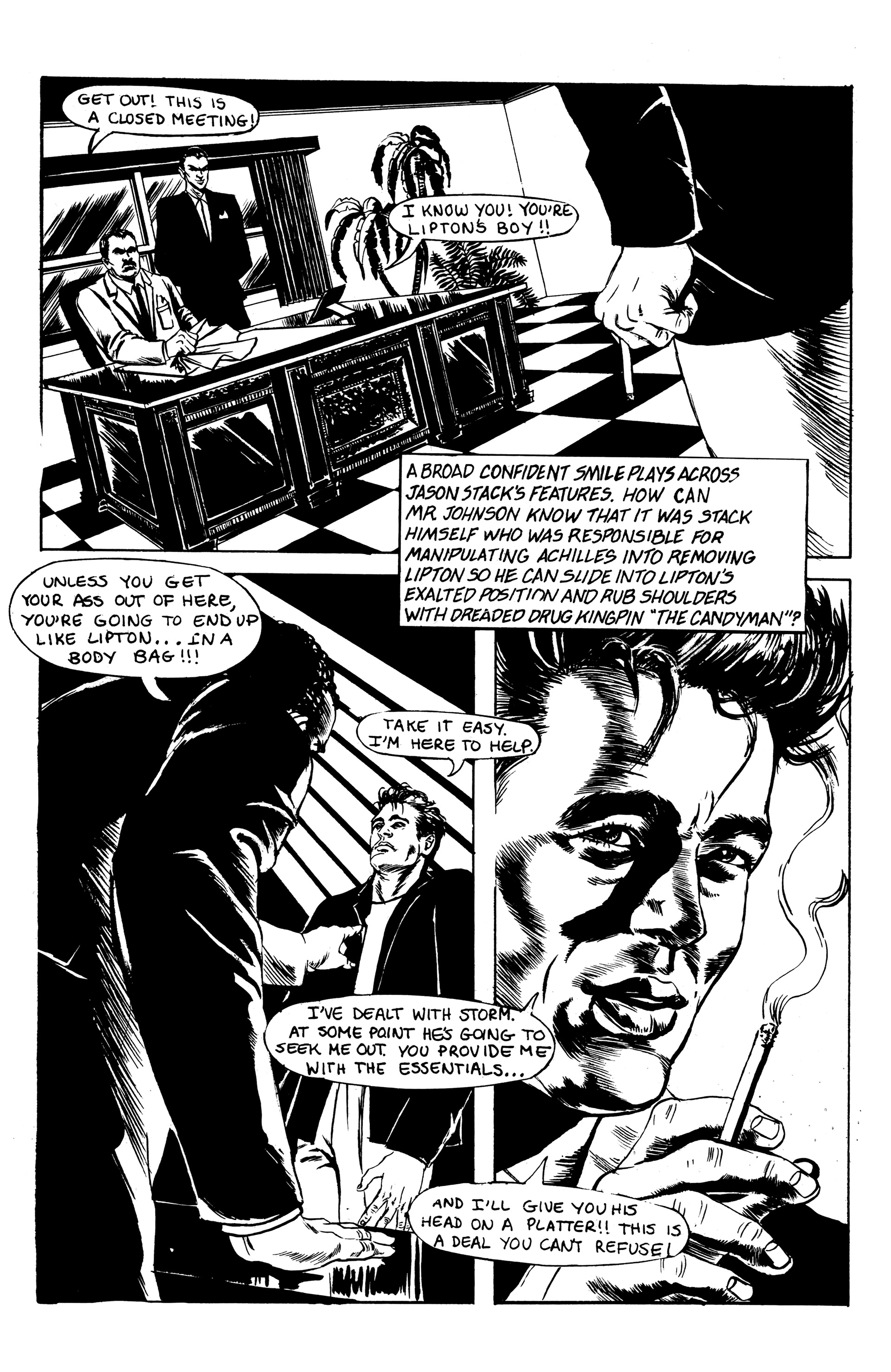 Read online Achilles Storm: Dark Secret comic -  Issue #2 - 6