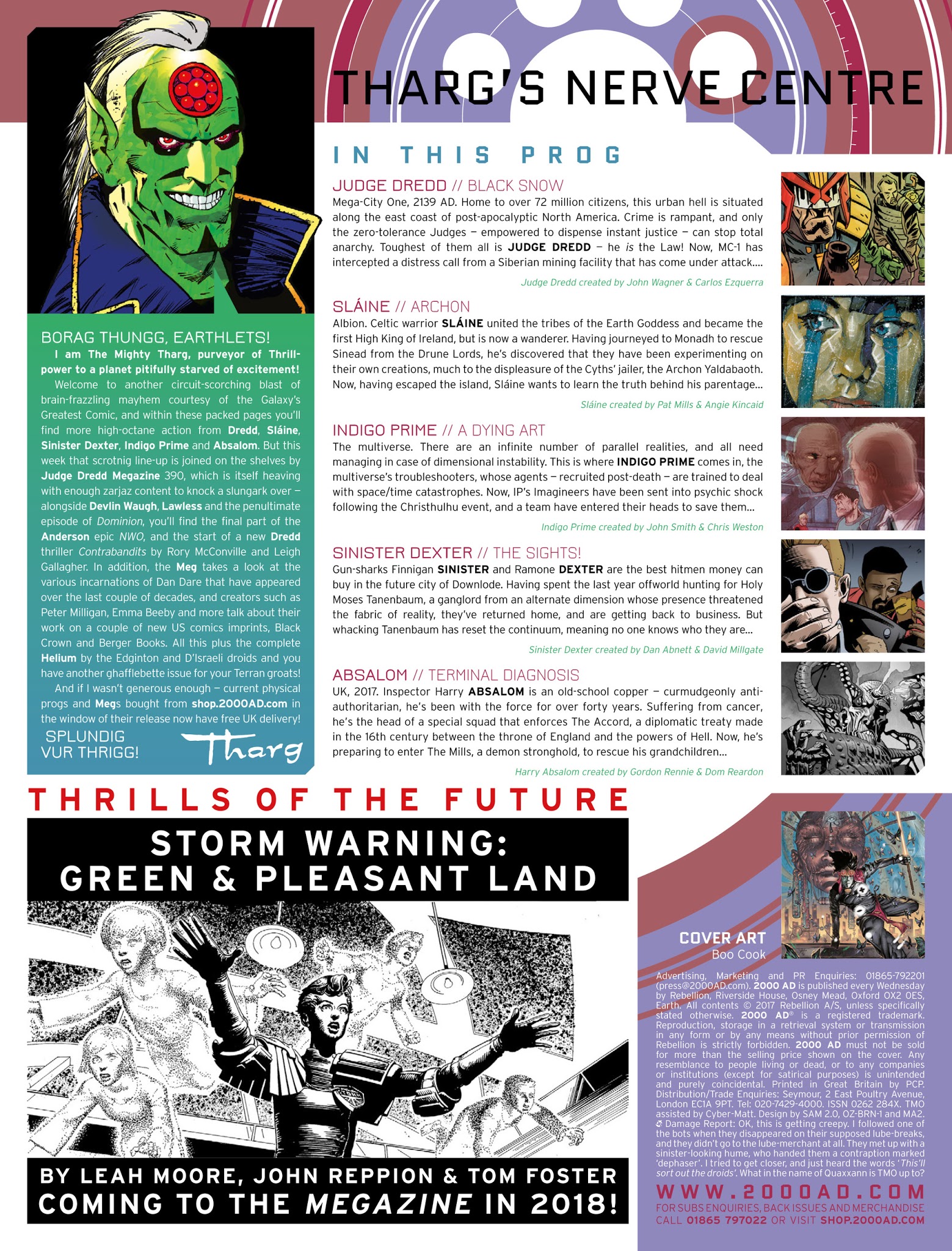 Read online 2000 AD comic -  Issue #2057 - 2