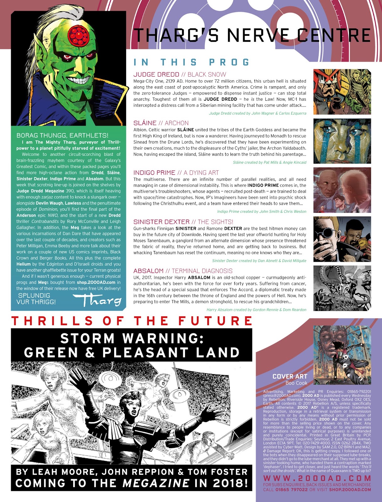 2000 AD issue 2057 - Page 2