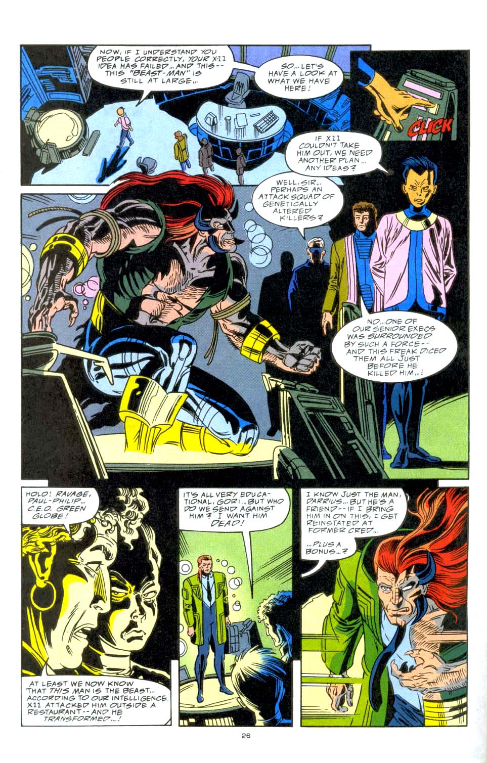 Read online Ravage 2099 comic -  Issue #19 - 20