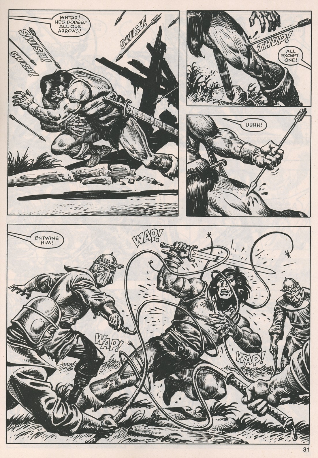 Read online The Savage Sword Of Conan comic -  Issue #116 - 31