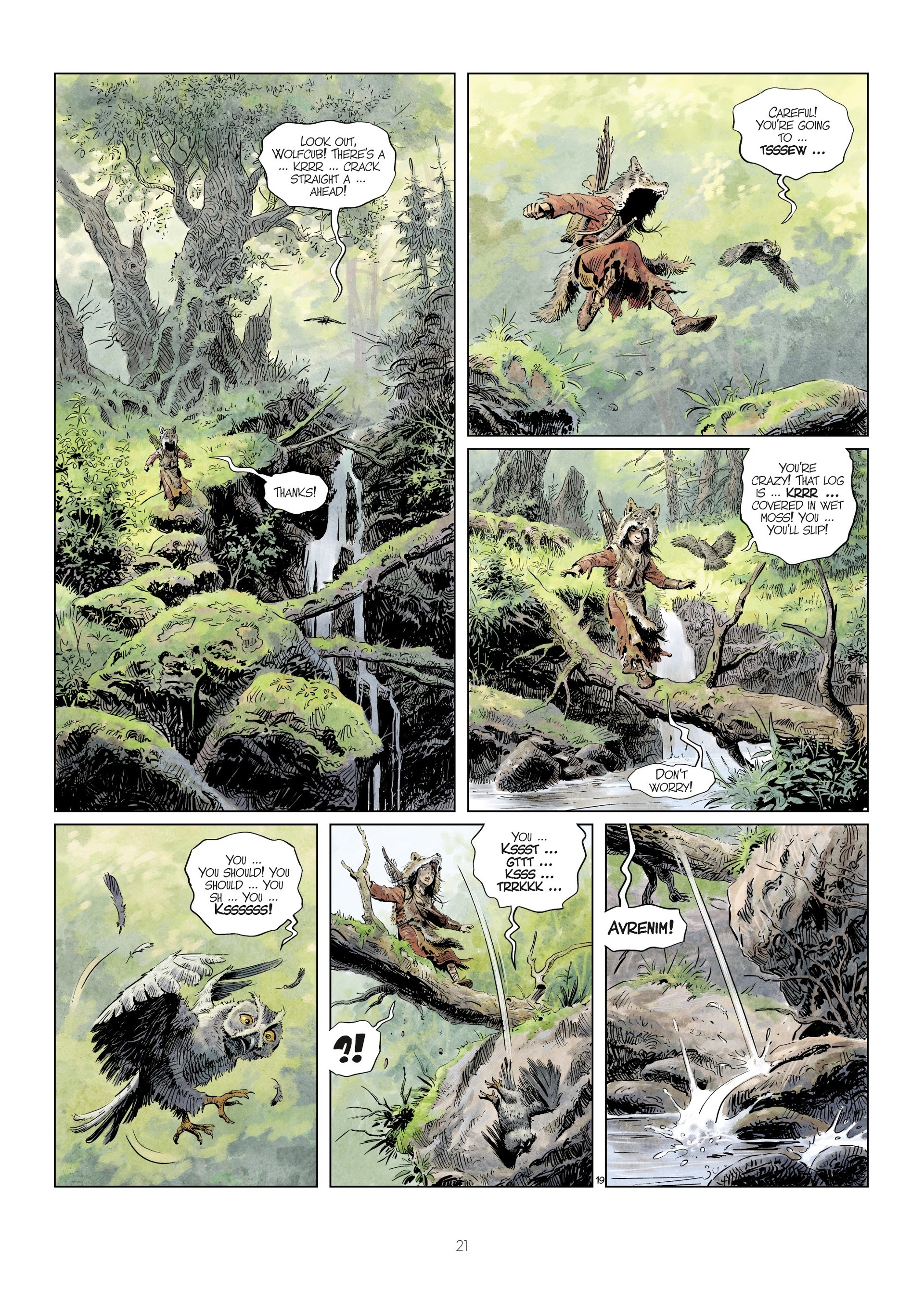 Read online The World of Thorgal: Wolfcub comic -  Issue #4 - 23