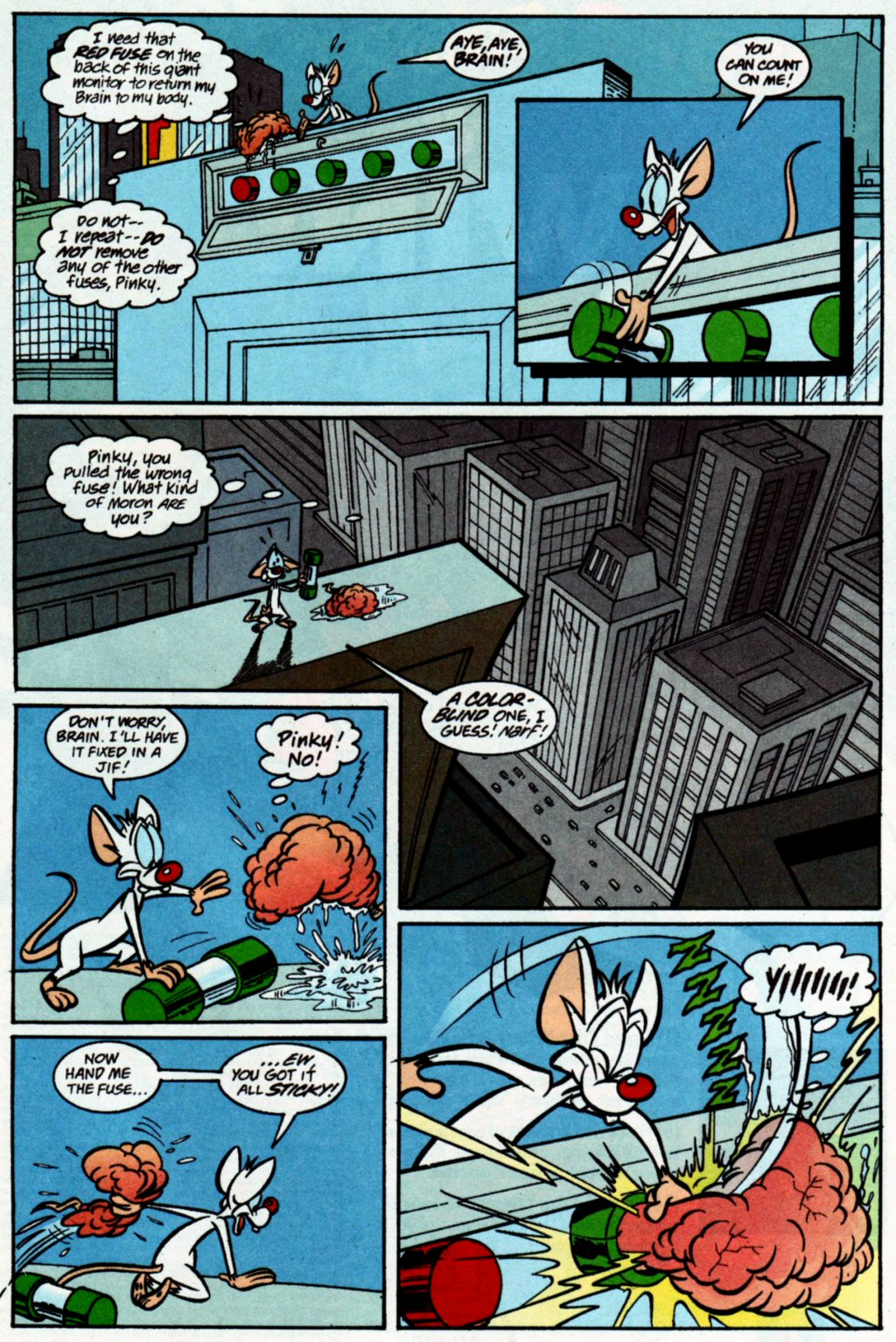 Read online Animaniacs comic -  Issue #45 - 16