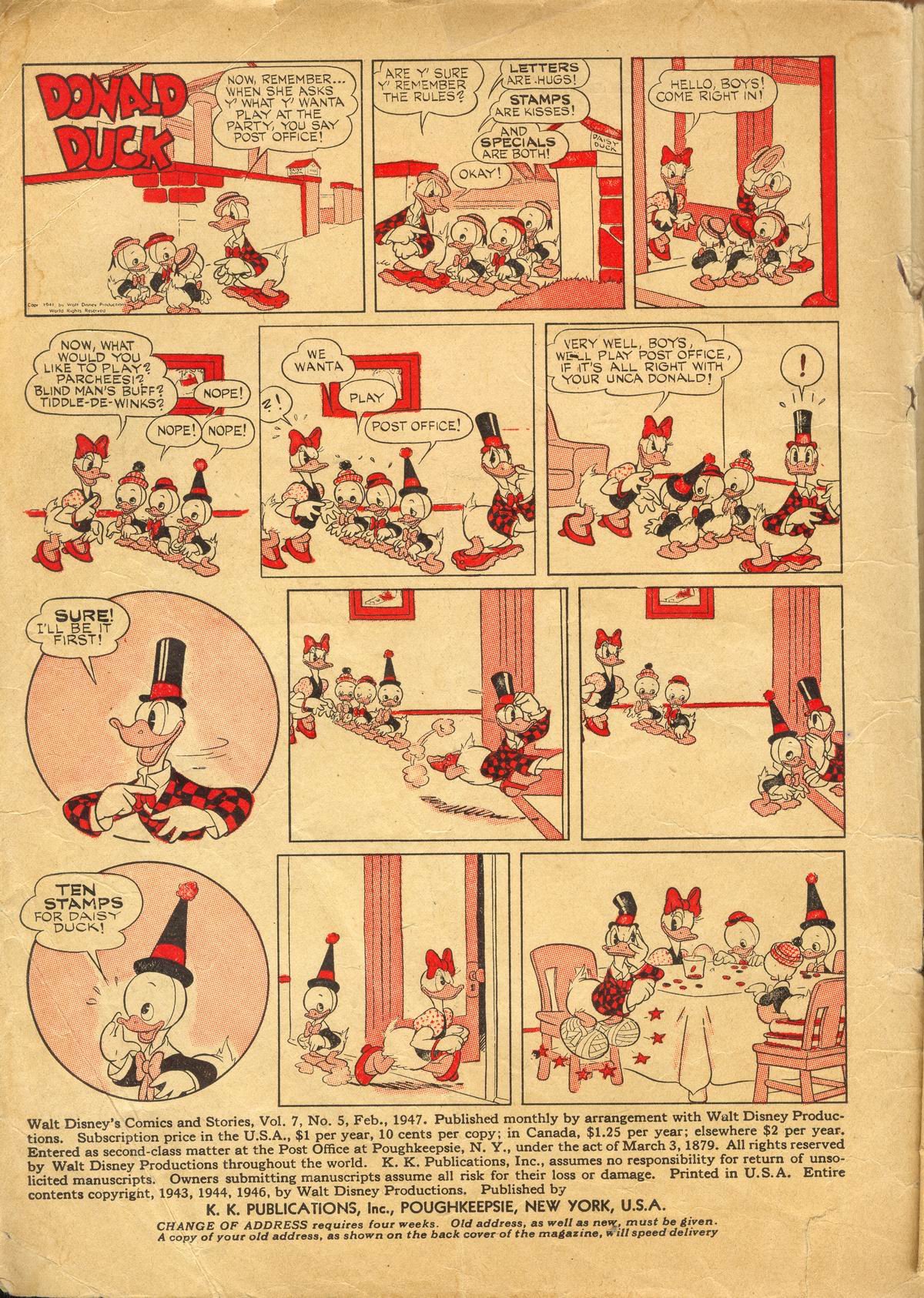 Read online Walt Disney's Comics and Stories comic -  Issue #77 - 2